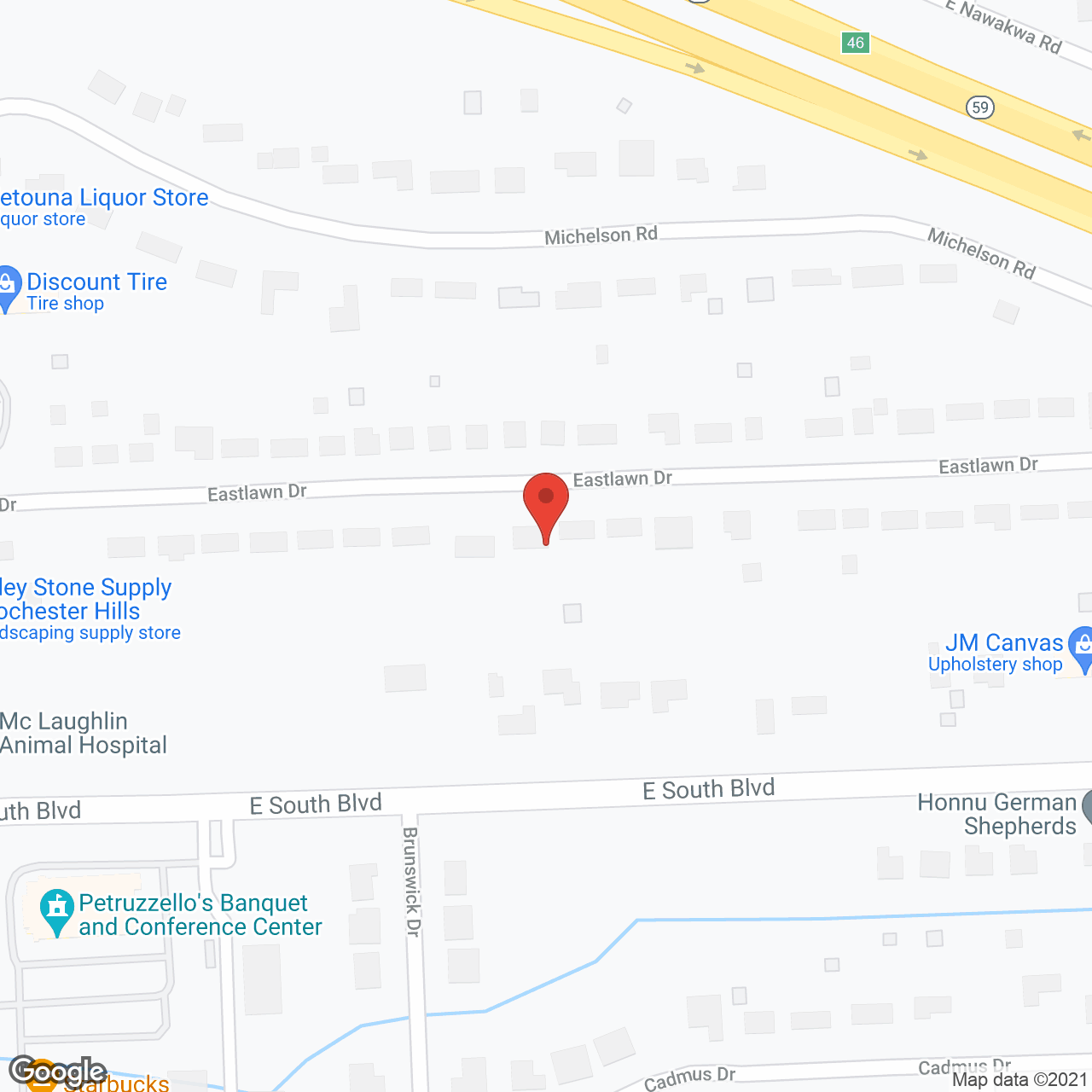 Eastlawn Manor in google map