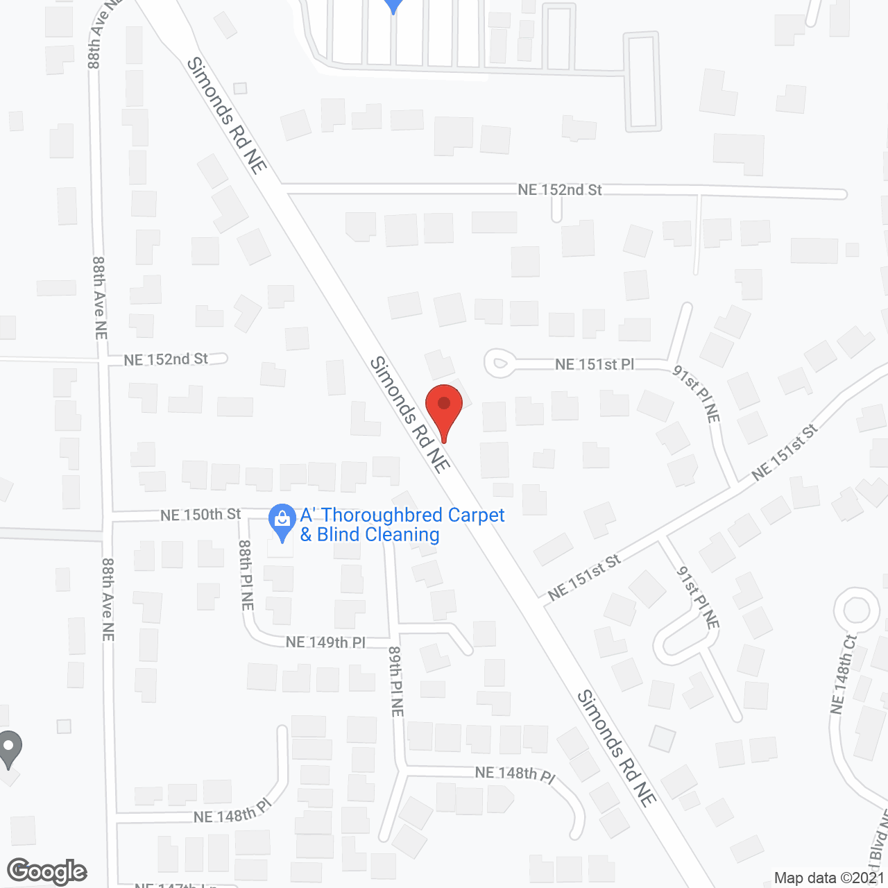 Elderly Home Care in google map