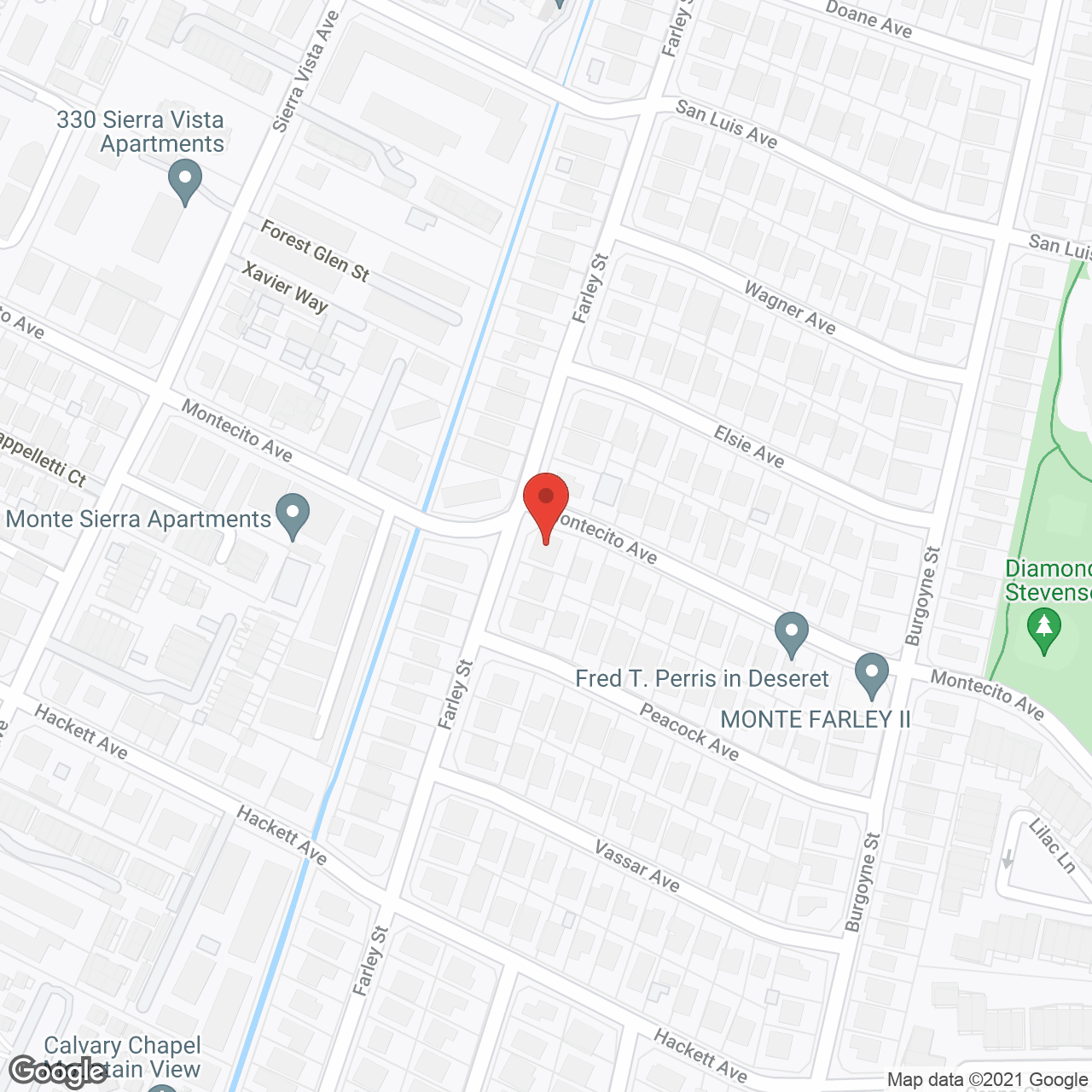 Monte Farley I in google map