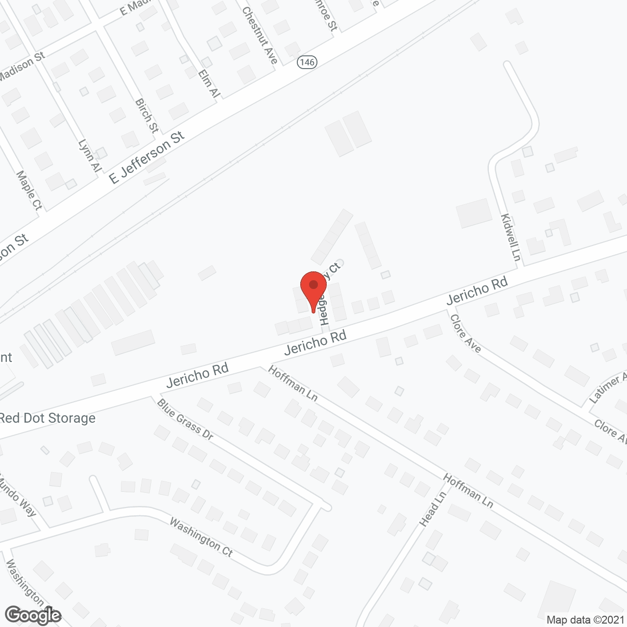 The Cottage of La Grange in google map