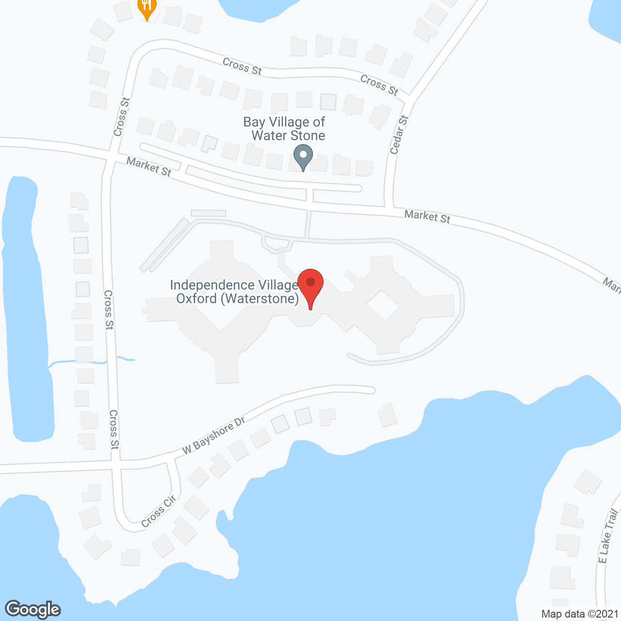 Independence Village of Oxford in google map