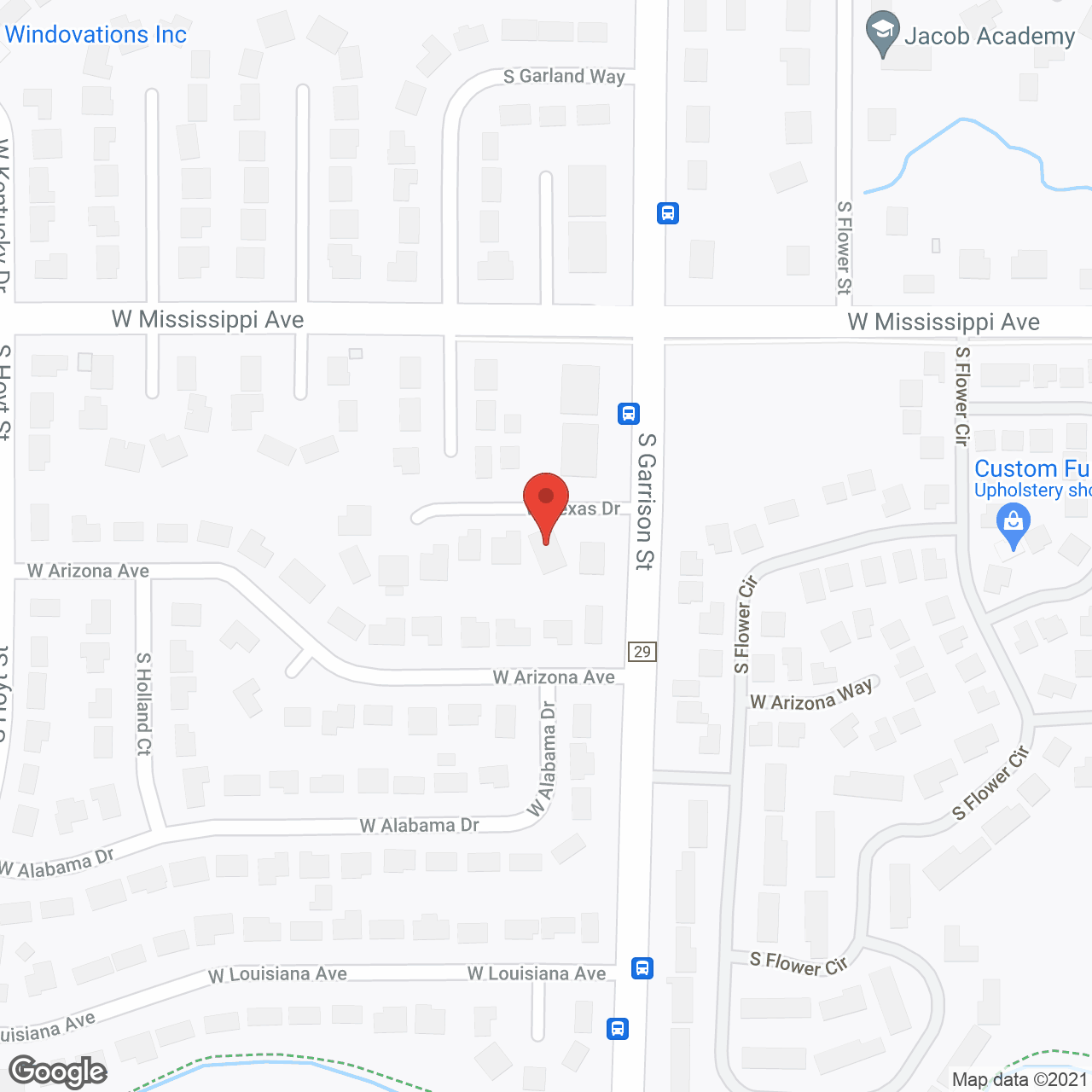 Catharine's Quality of Life Homes in google map