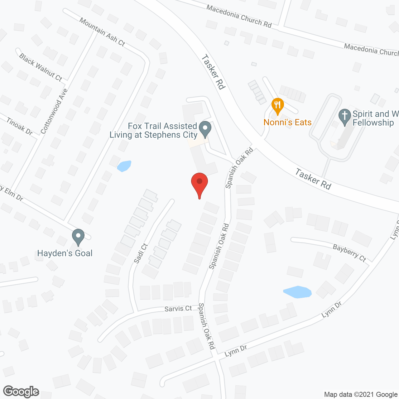 Fox Trail Assisted Living at Stephens City in google map