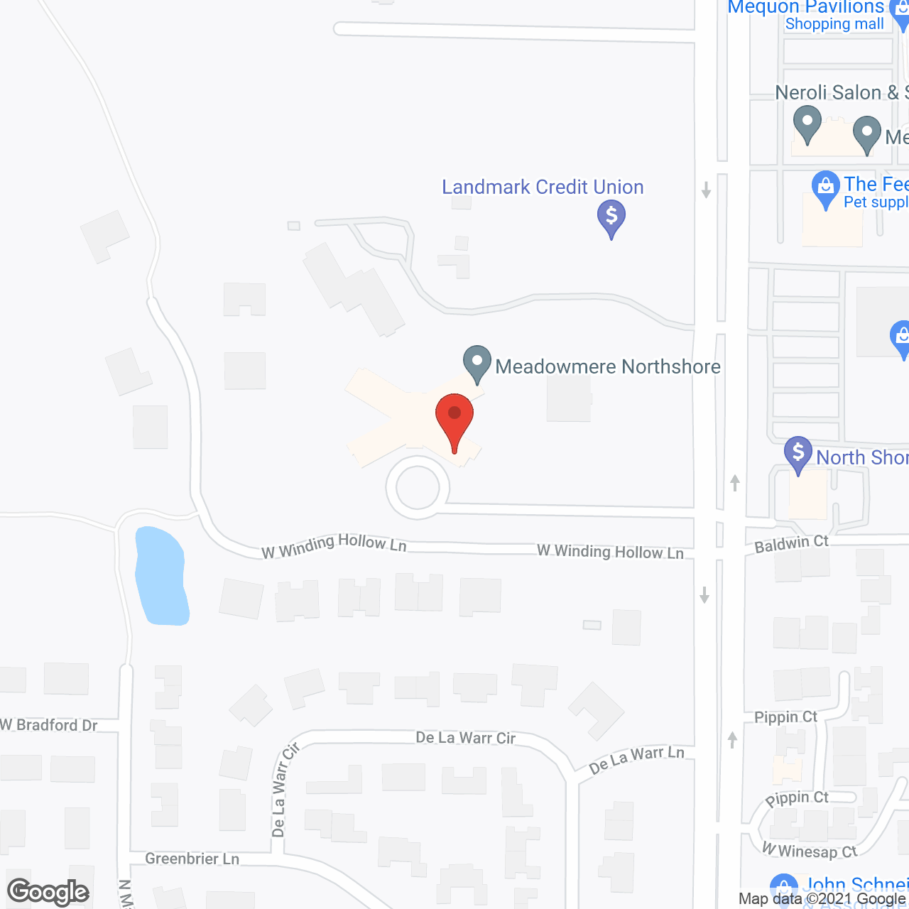 Cedarhurst of Mequon in google map