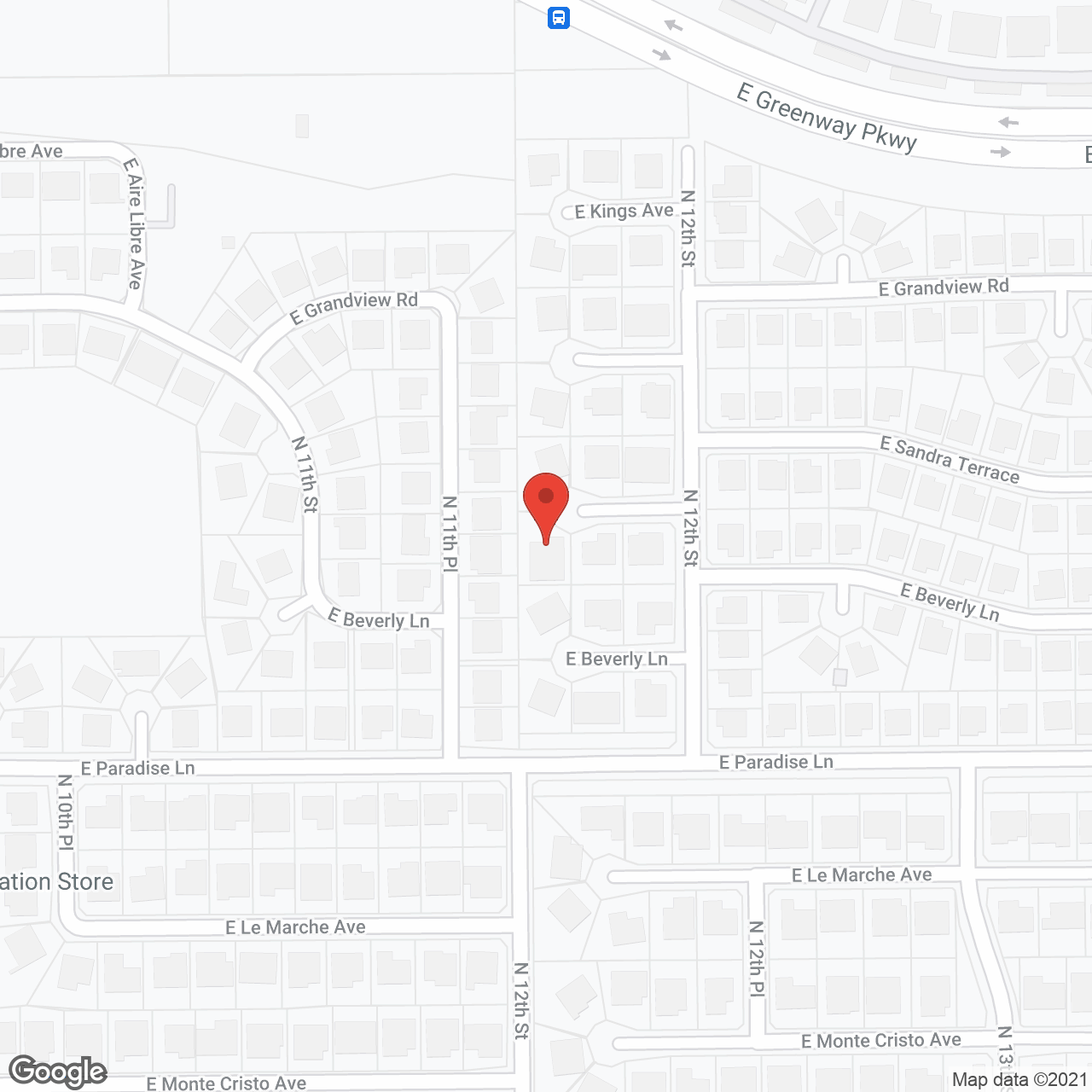 Richmond Hills in google map