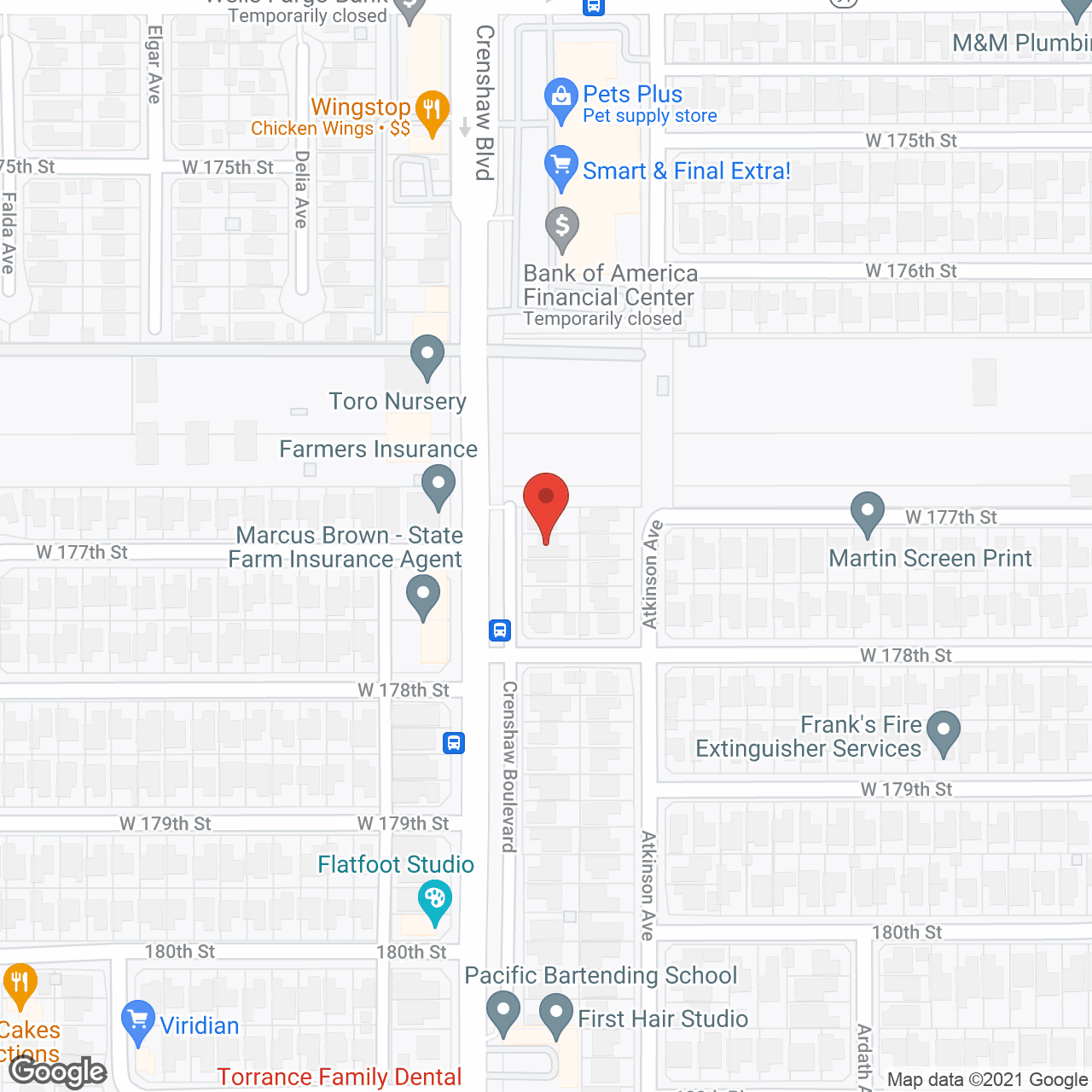 Summerland Manor in google map