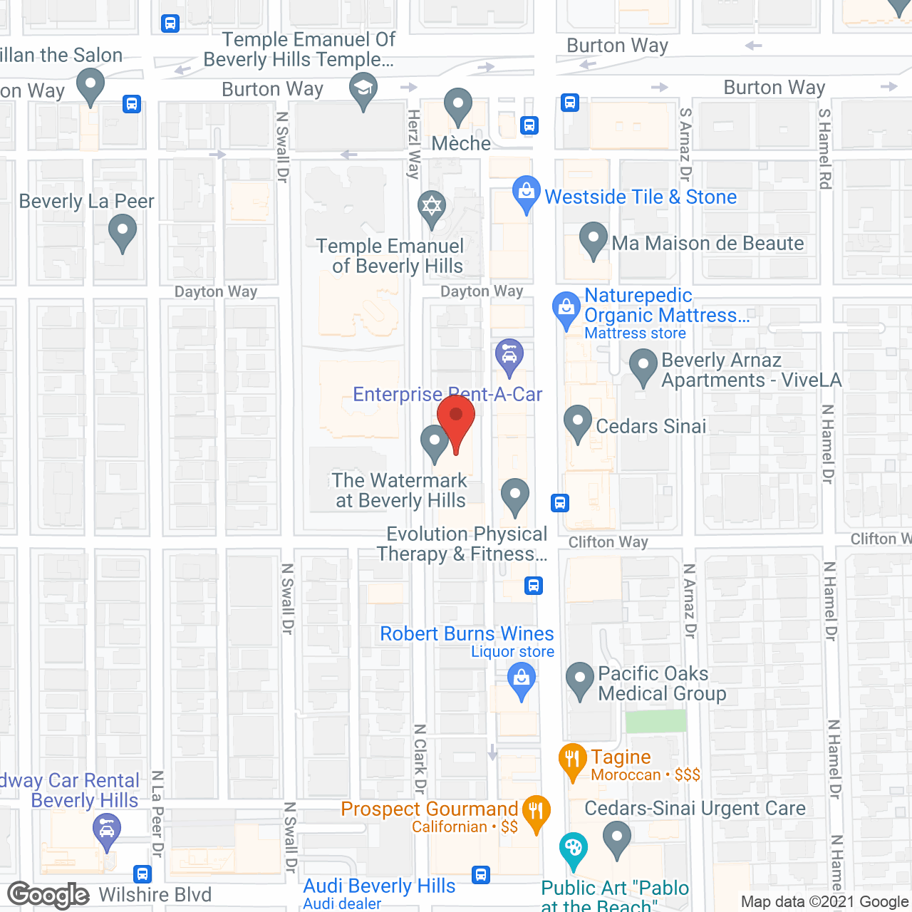 The Watermark at Beverly Hills in google map