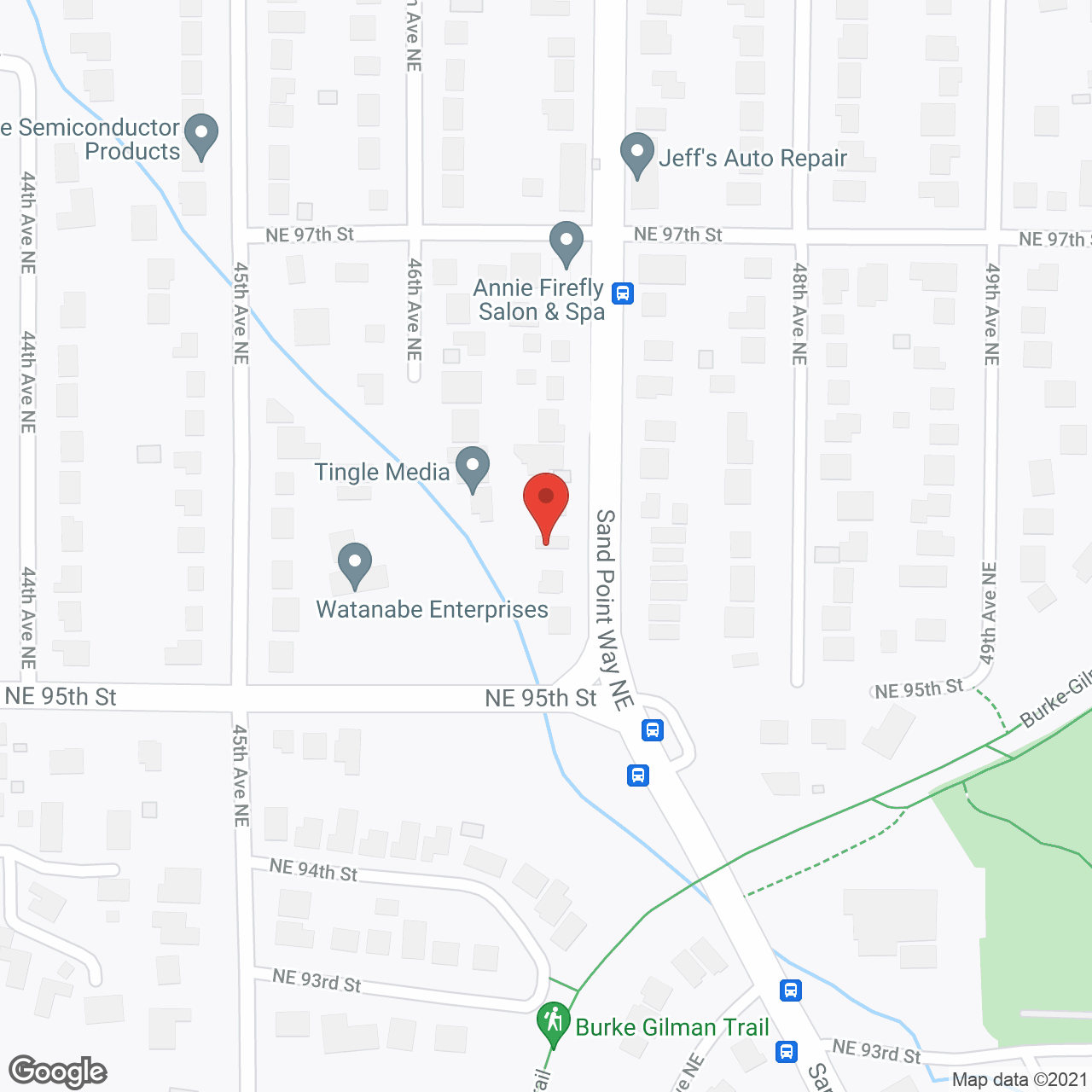 The Residential Family in google map