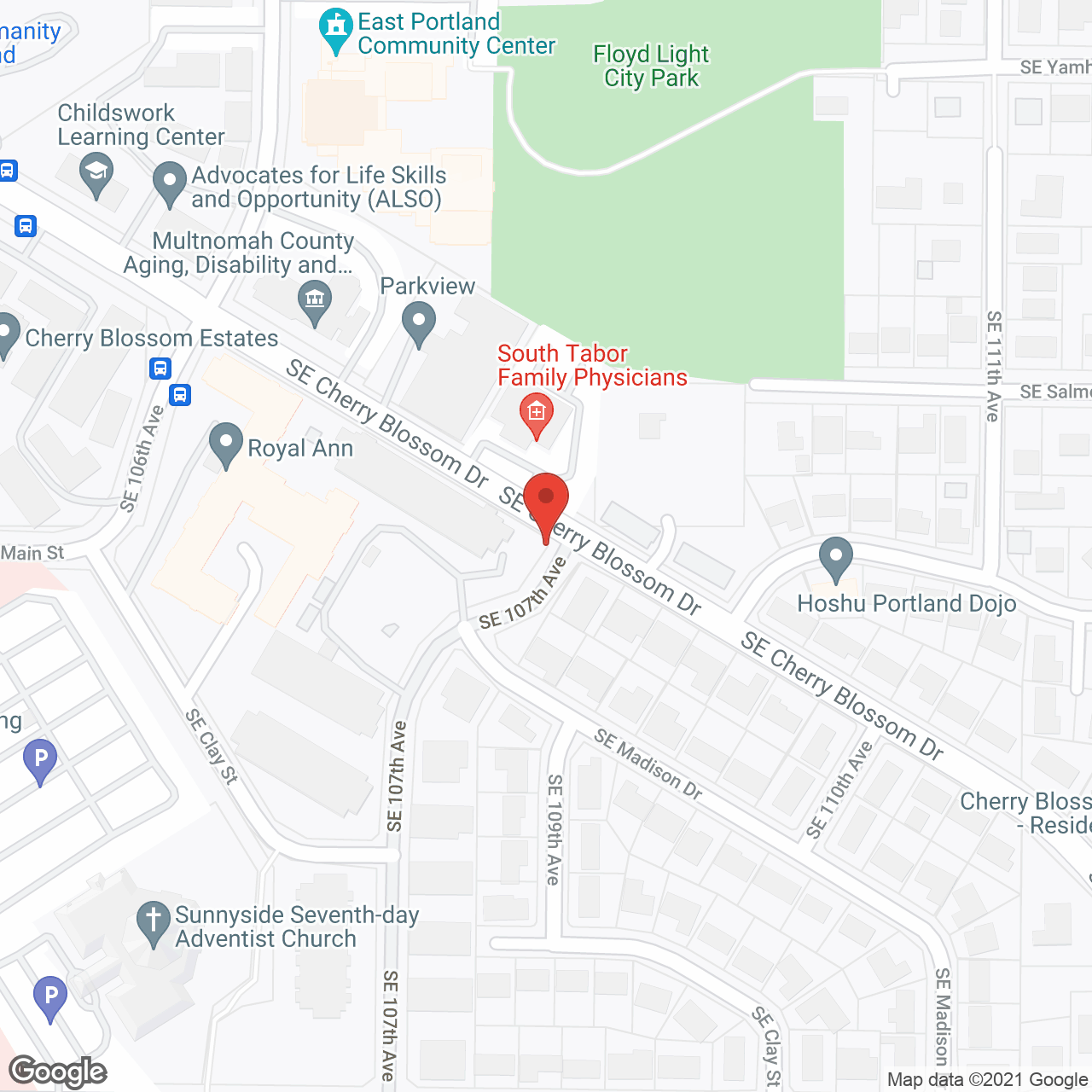CherryWood Village in google map