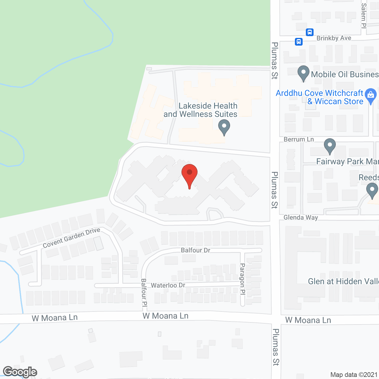 Premier Reno in google map