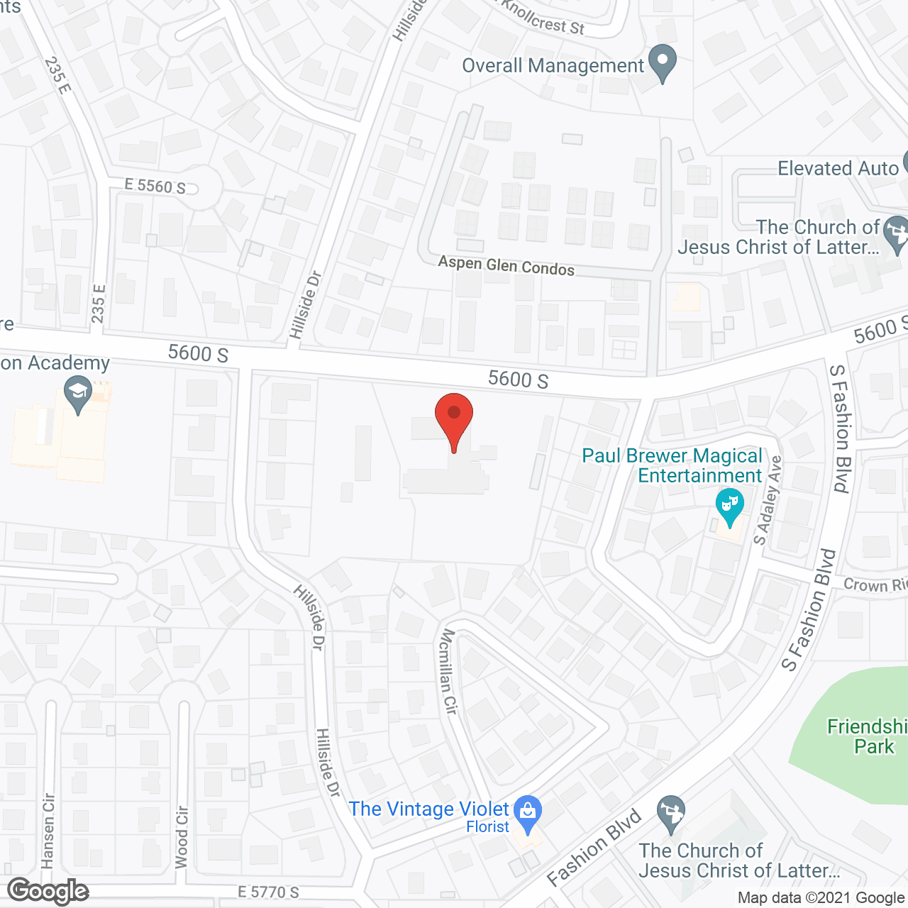 Legacy Retirement Inn in google map