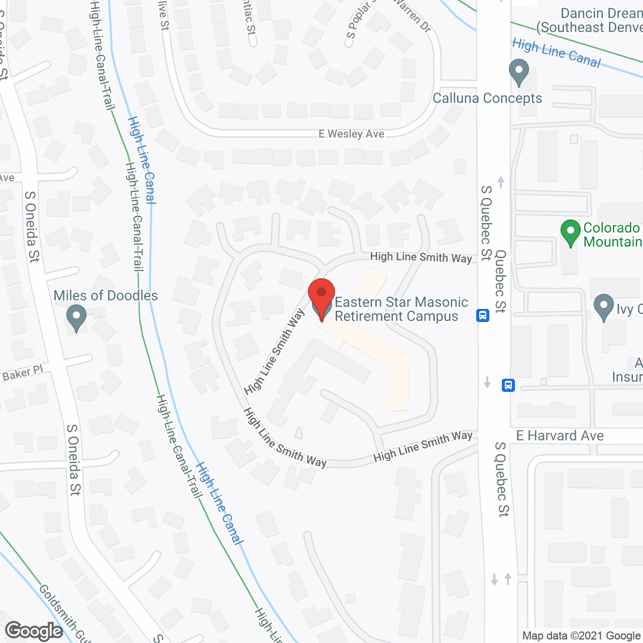 Robert Russell Eastern Star-Masonic Center Of Colorado,  Inc in google map