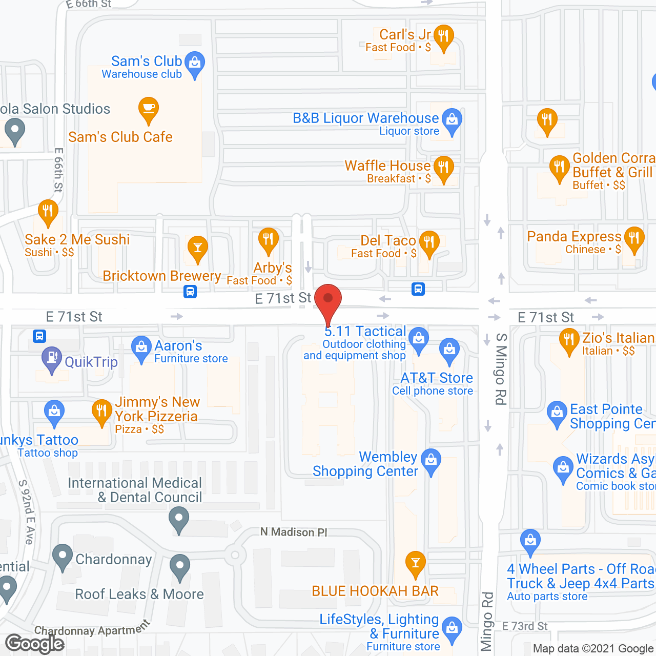 Senior Star at Woodland Terrace in google map