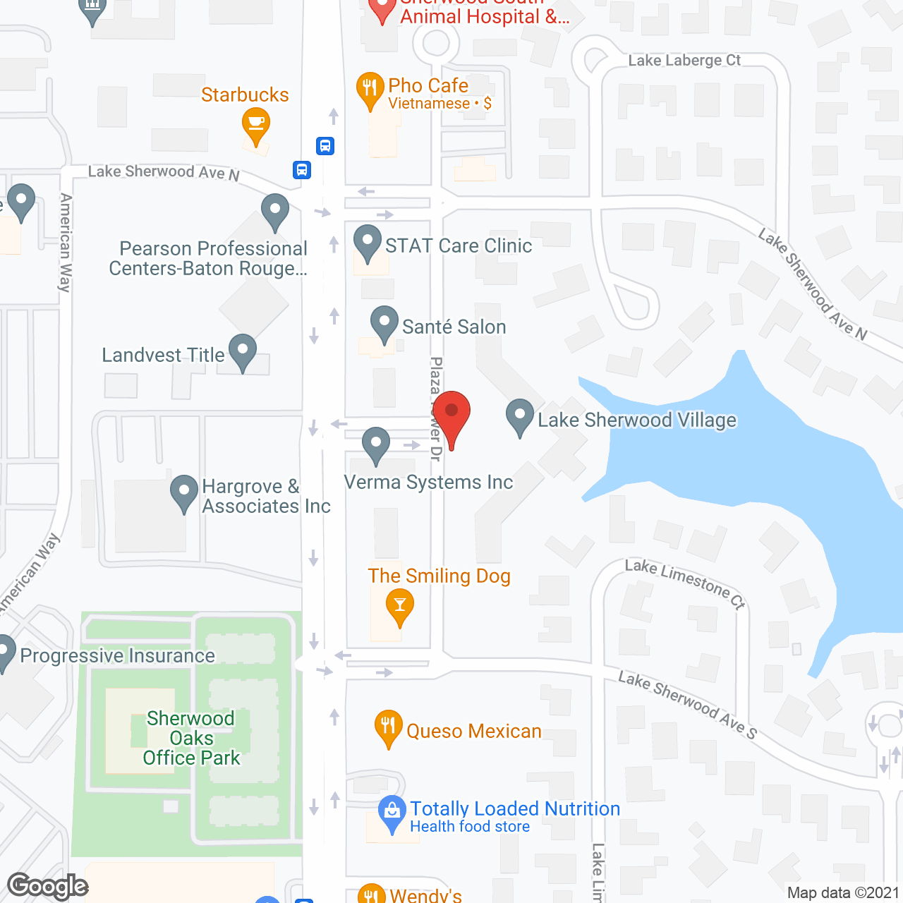Lake Sherwood Village Retirement Community in google map