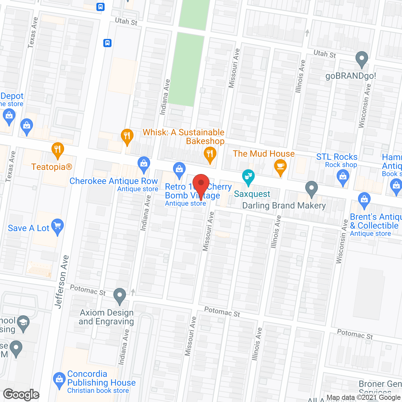Cherokee Residential Care in google map