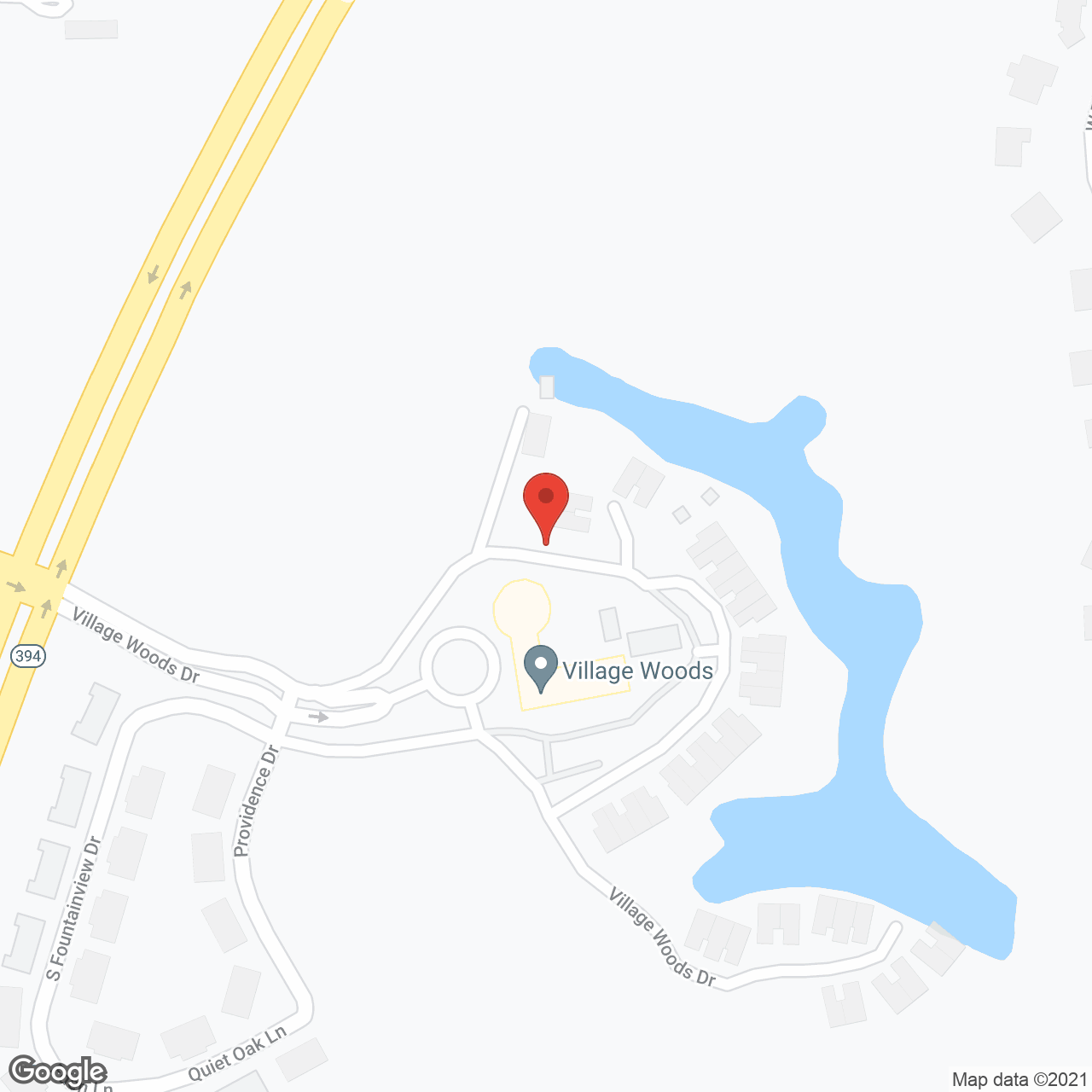 Village Woods Christian Retirement Community in google map