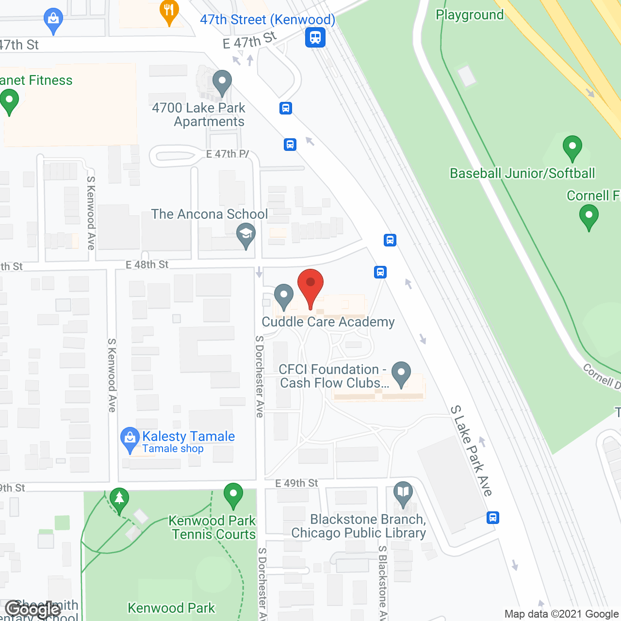 Harper Square Housing Co-Op in google map