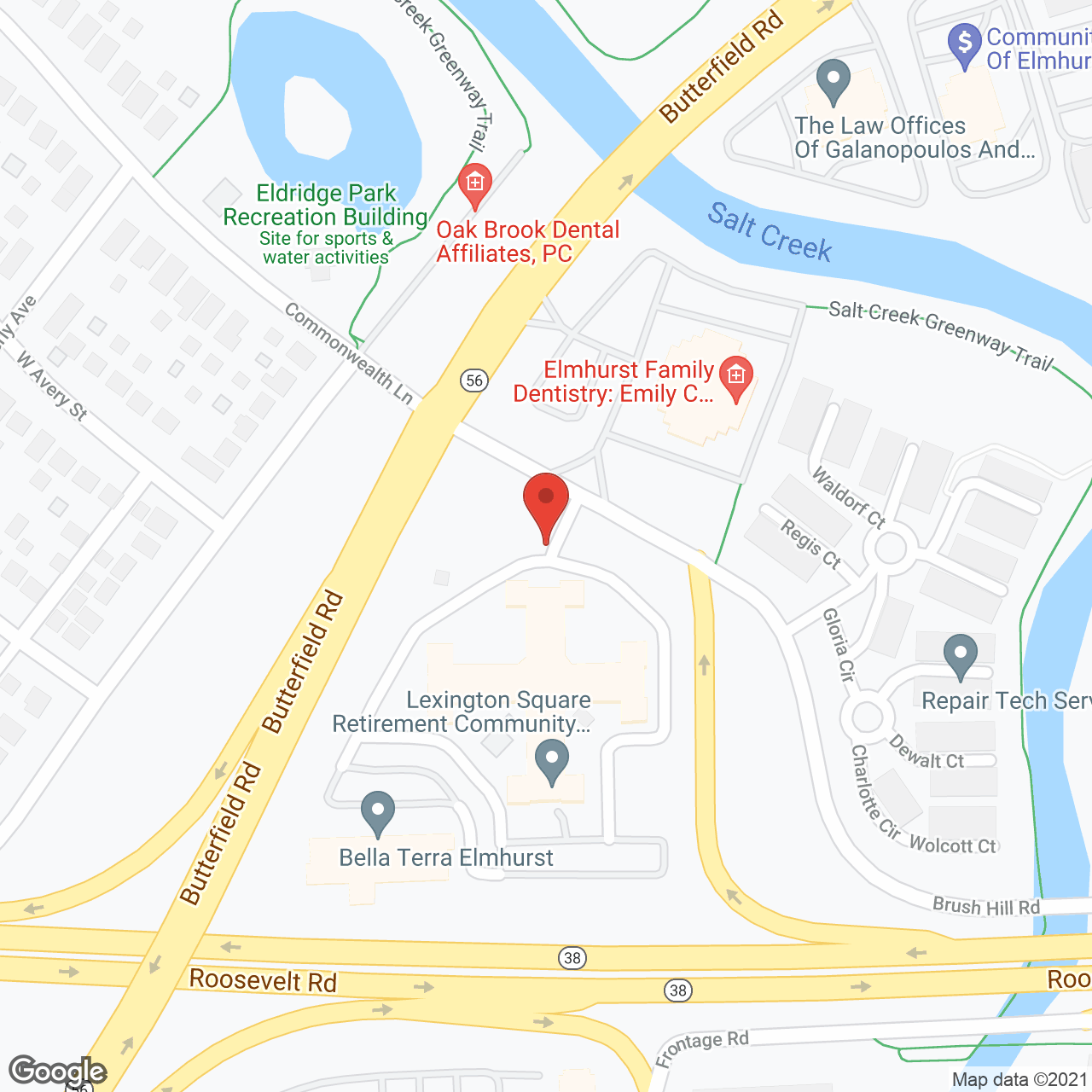 The Roosevelt at Salt Creek in google map