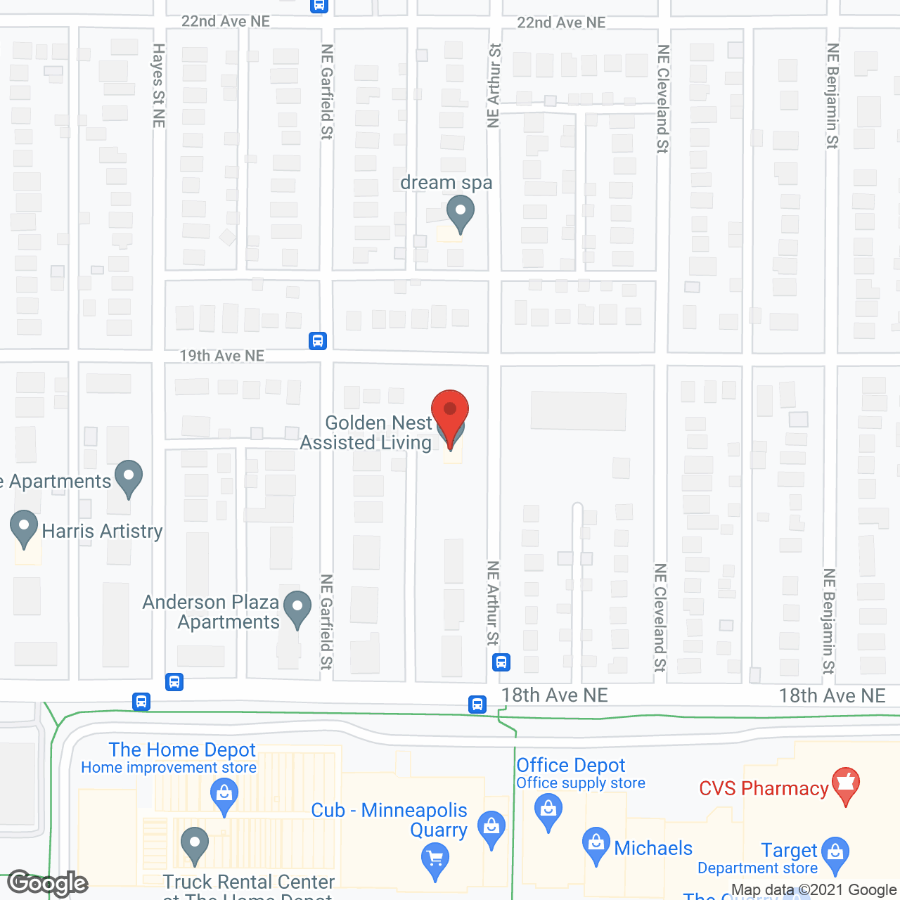 Golden Nest LLC in google map