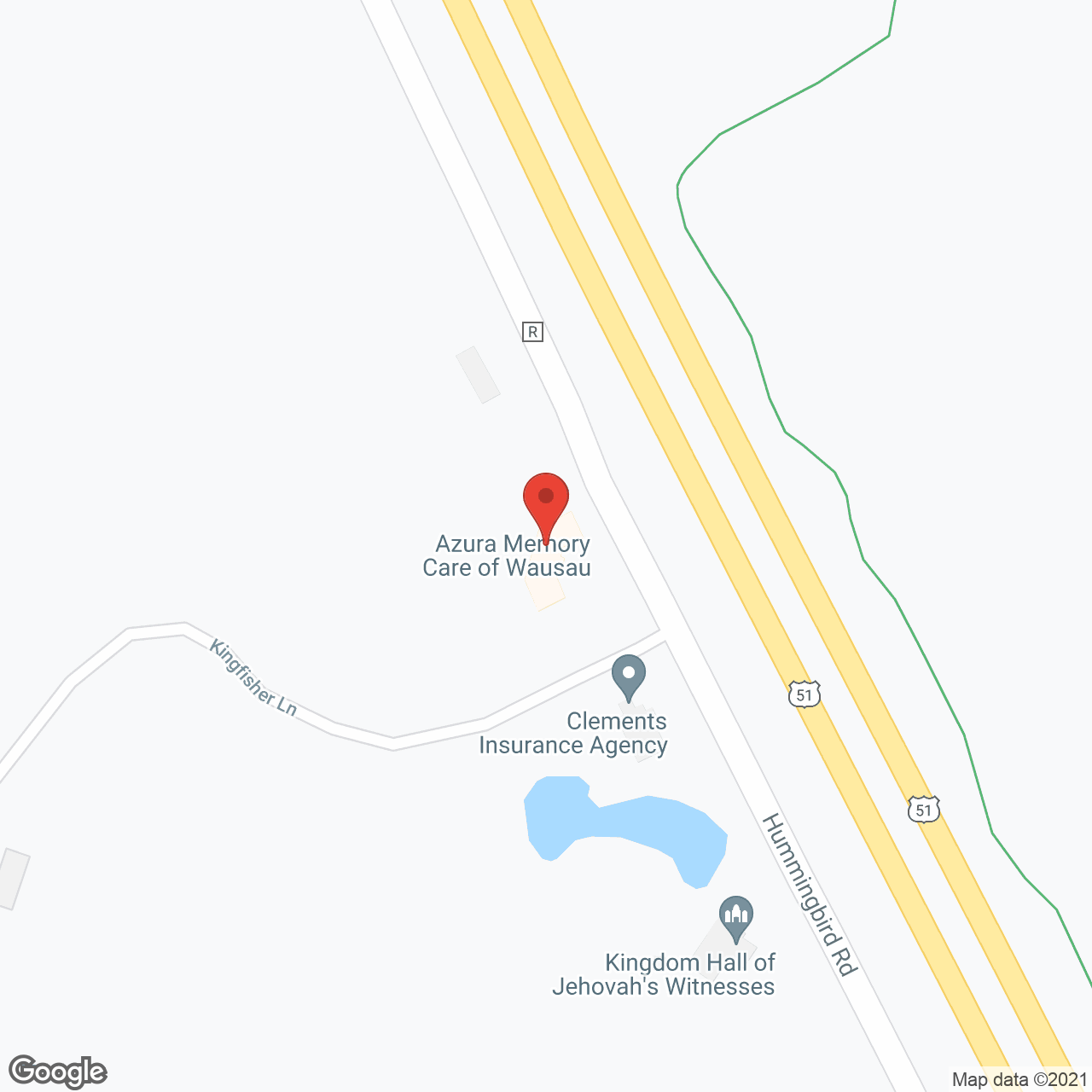 Azura Memory Care of Wausau in google map