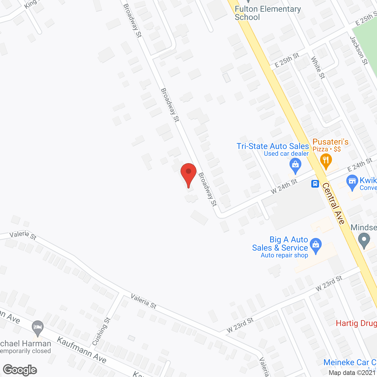 Broadway Community Living Home in google map