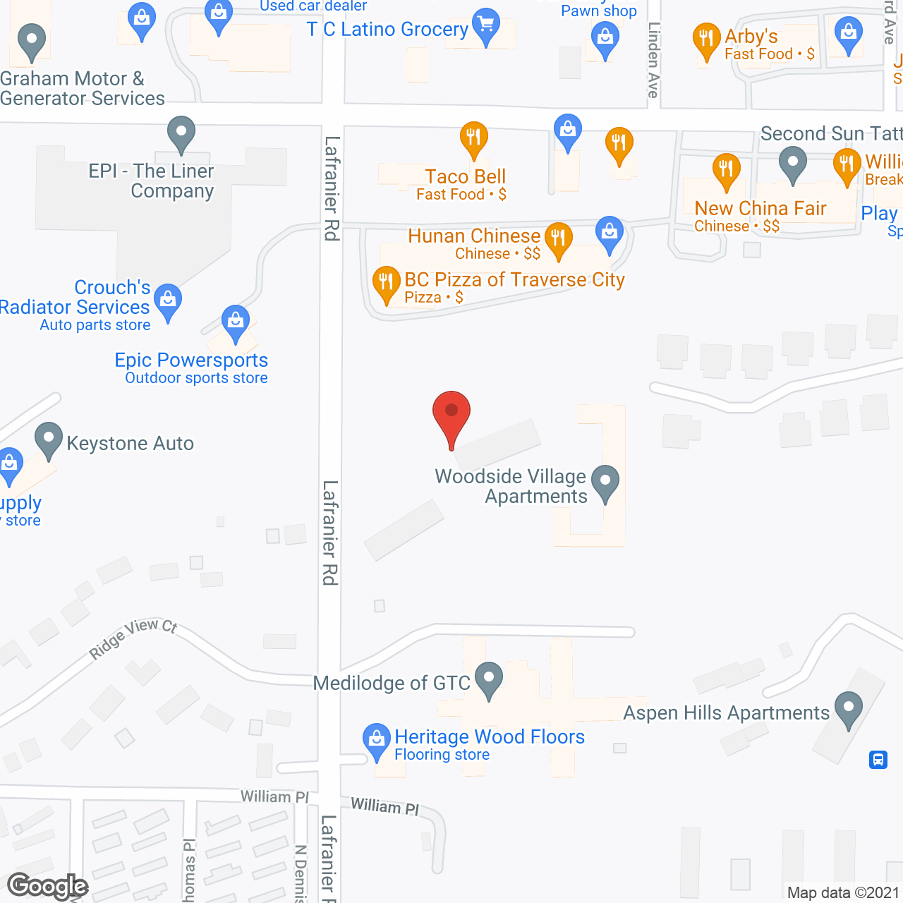Southridge Assisted Living in google map