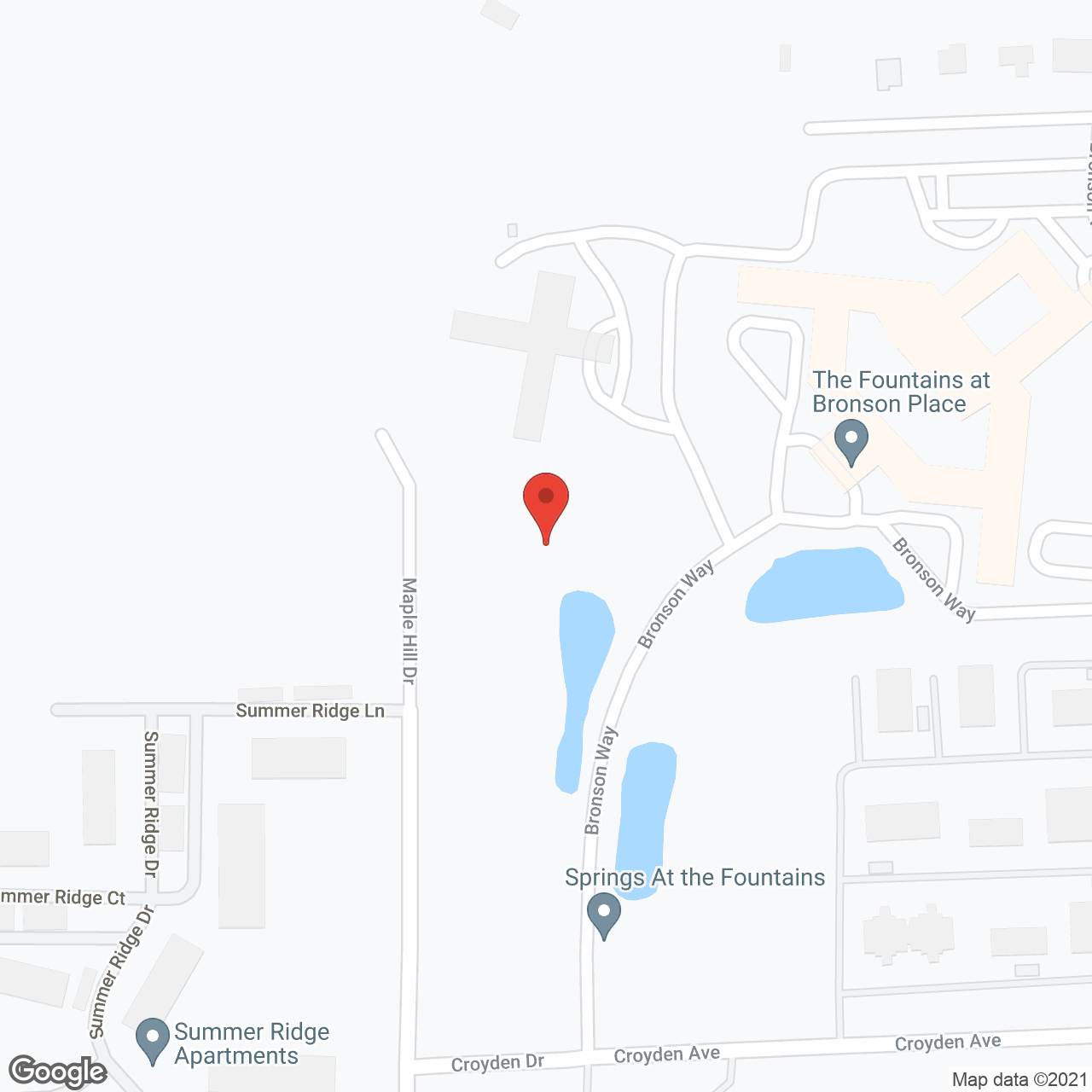 The Fountains at Bronson Place in google map