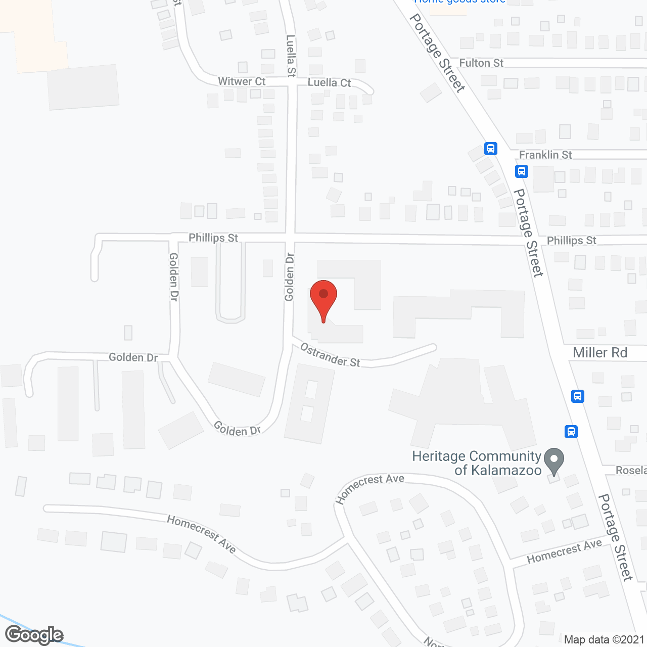 Amber Way in google map
