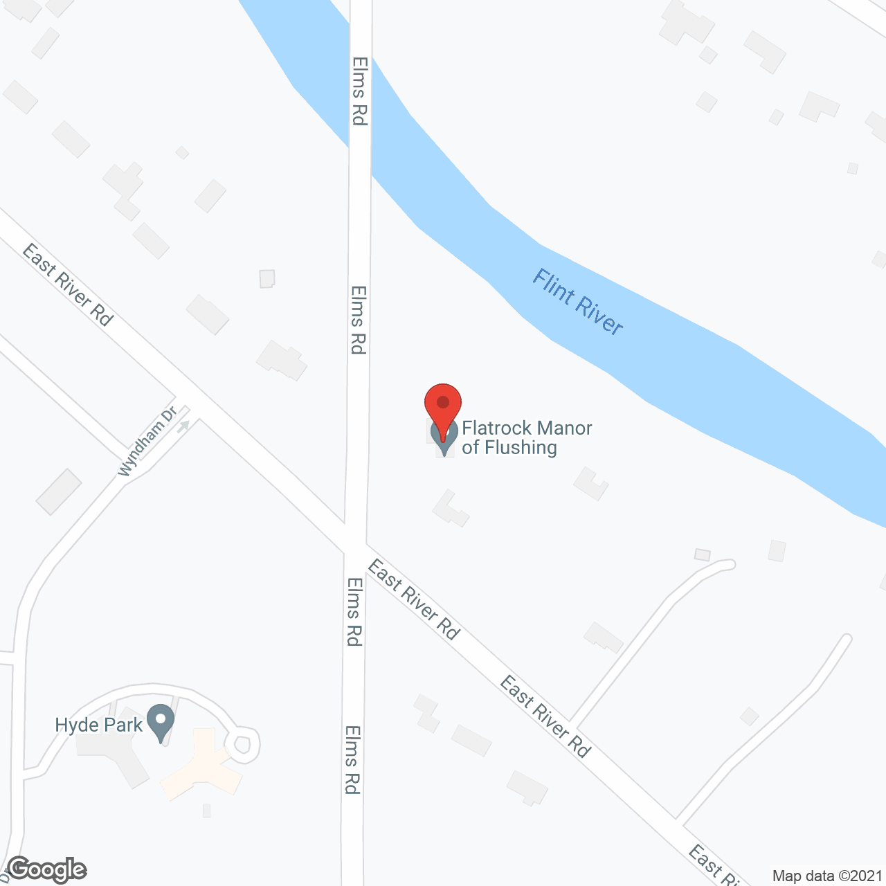 River Ridge ALC in google map