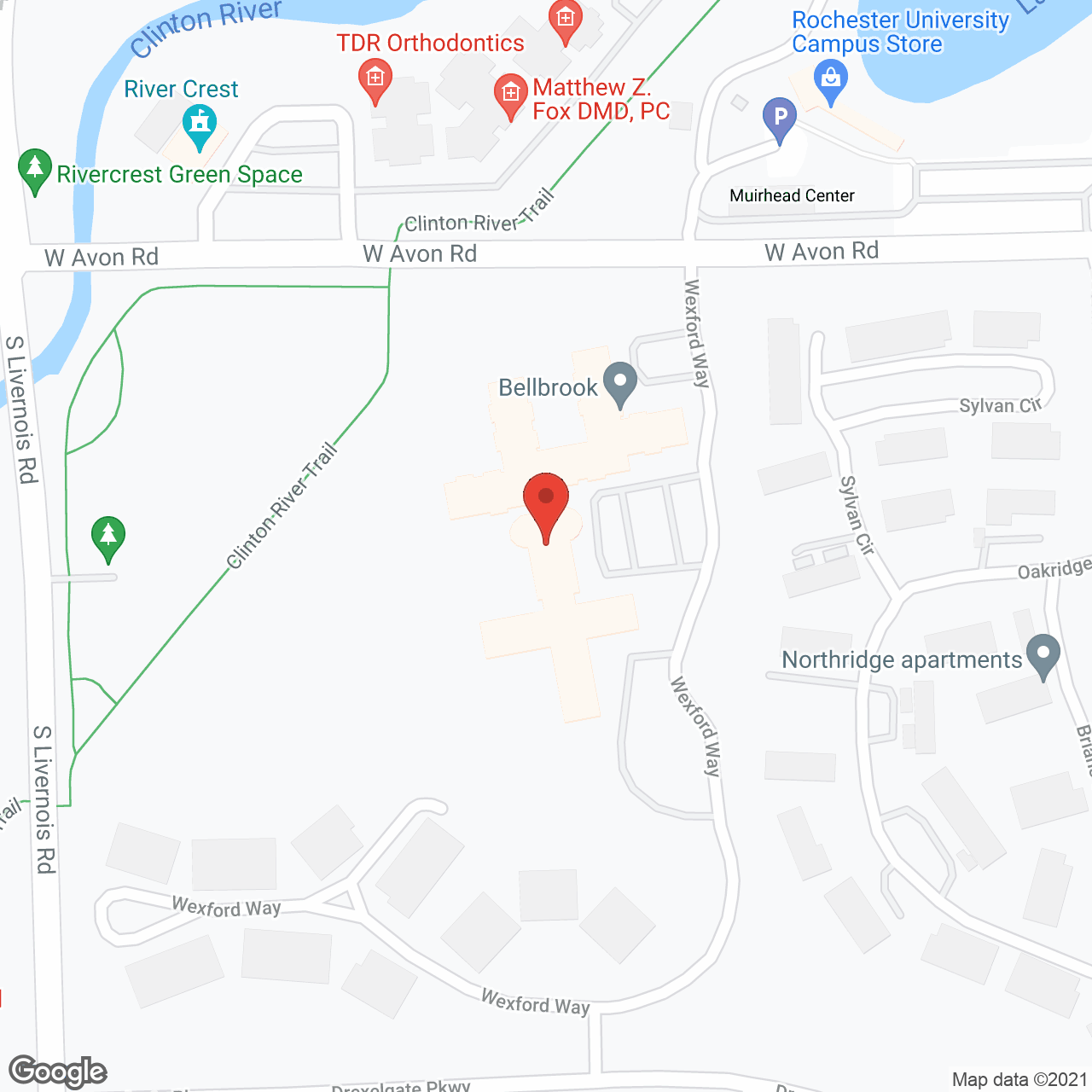 Bellbrook in google map