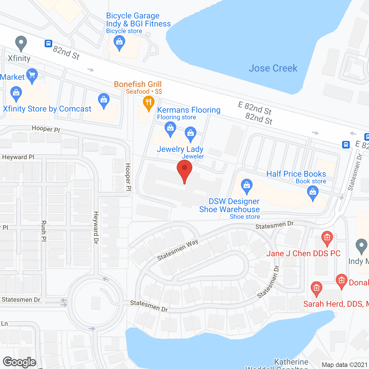 Five Star Residences of Clearwater in google map