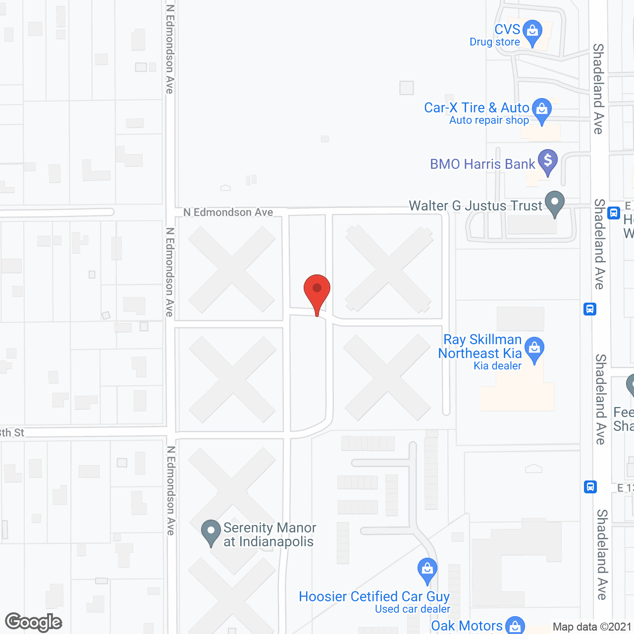 Crestwood Village East in google map