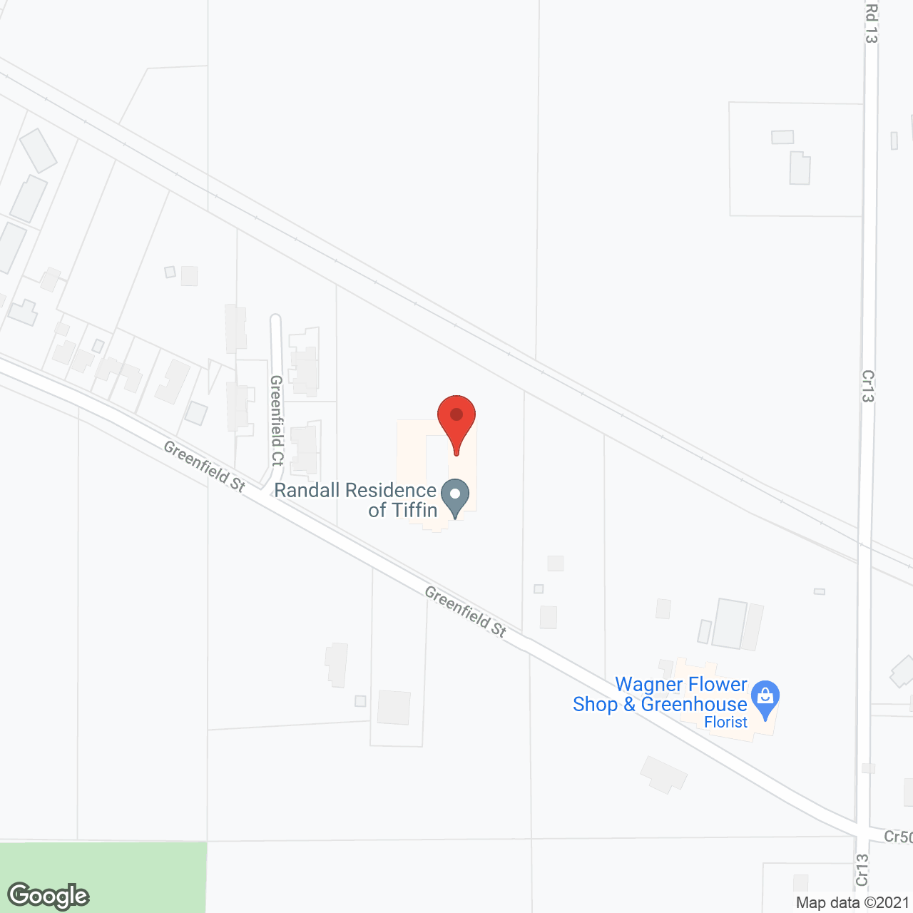 Randall Residence of Tiffin in google map