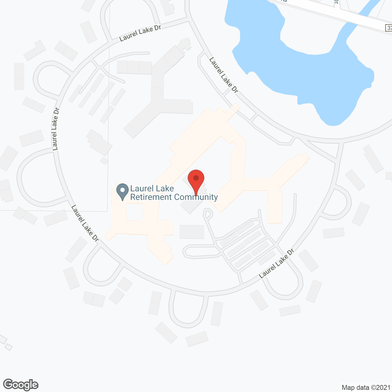 Crown Center At Laurel Lake in google map