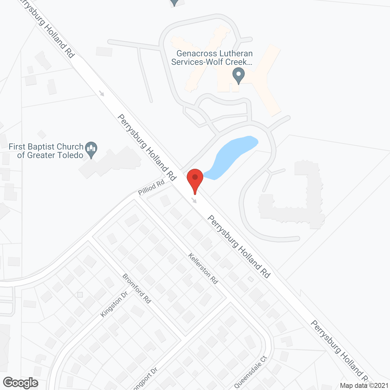 Genacross Lutheran Services Wolf Creek Campus in google map