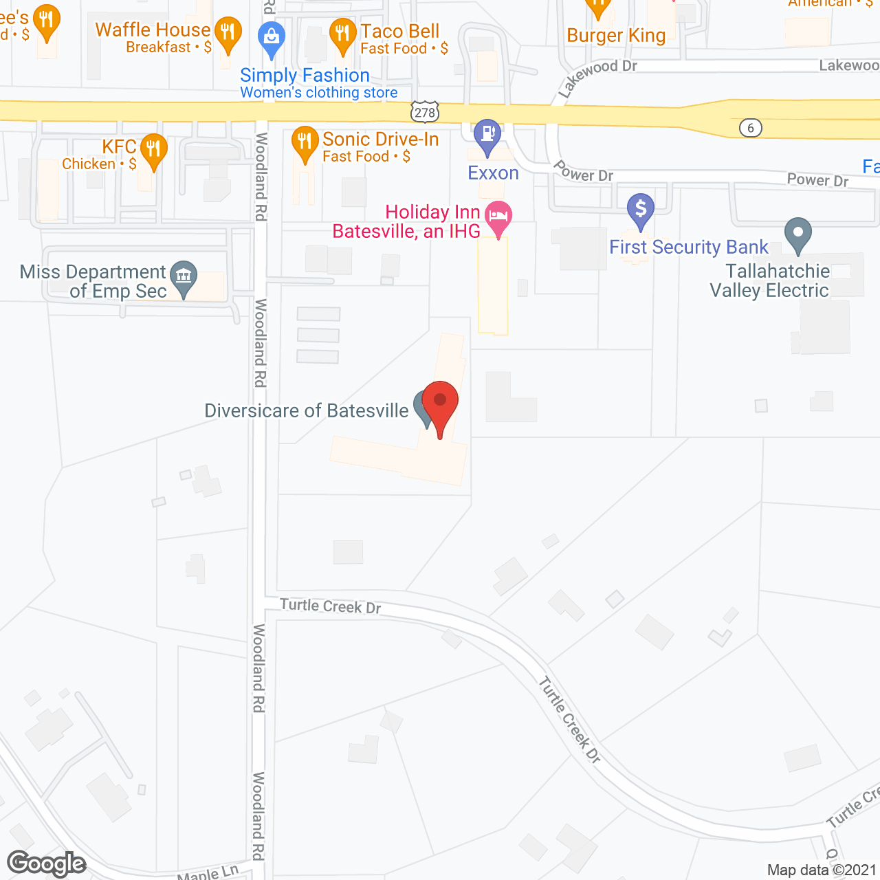 Golden LivingCenter - Batesville in google map