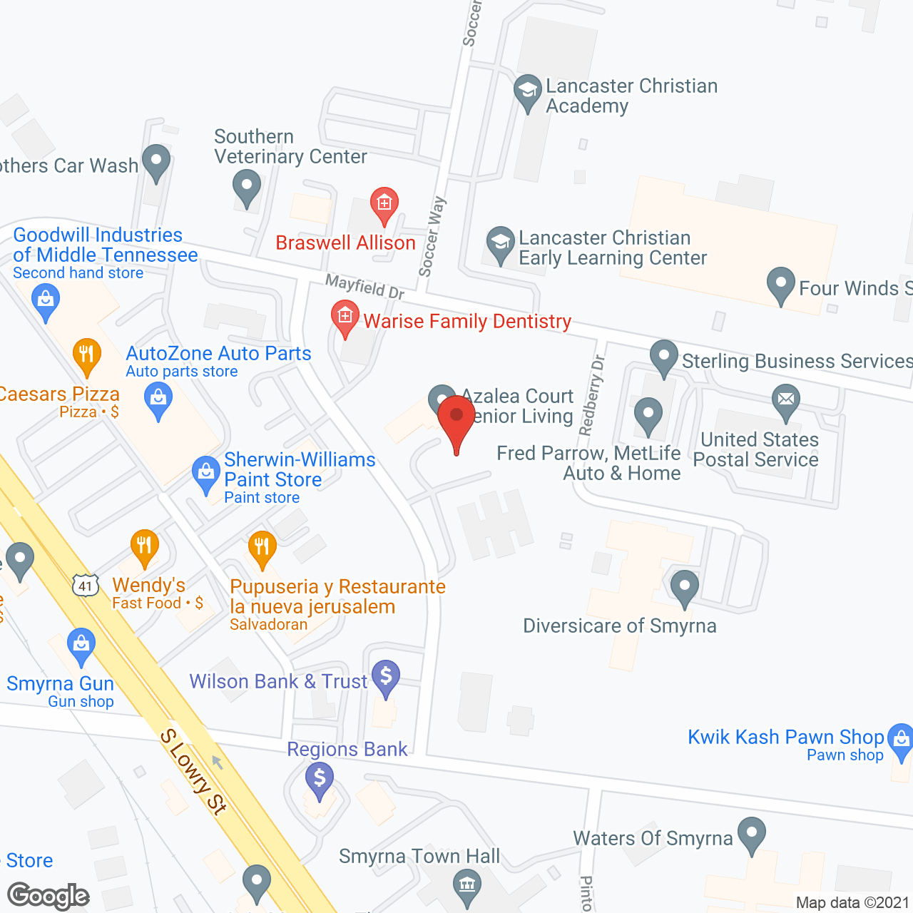 Azalea Court & The Arbors at Azalea Court in google map