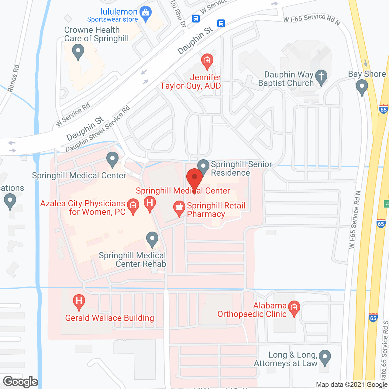 Springhill Senior Residence in google map