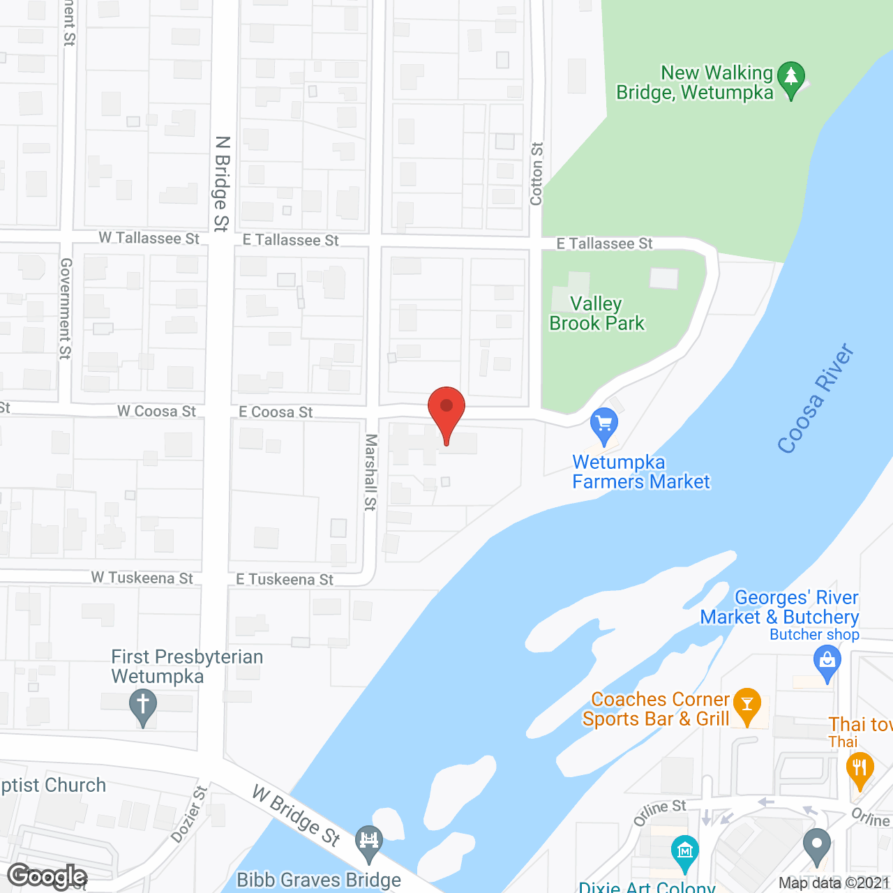 River Ridge Long Term Care in google map