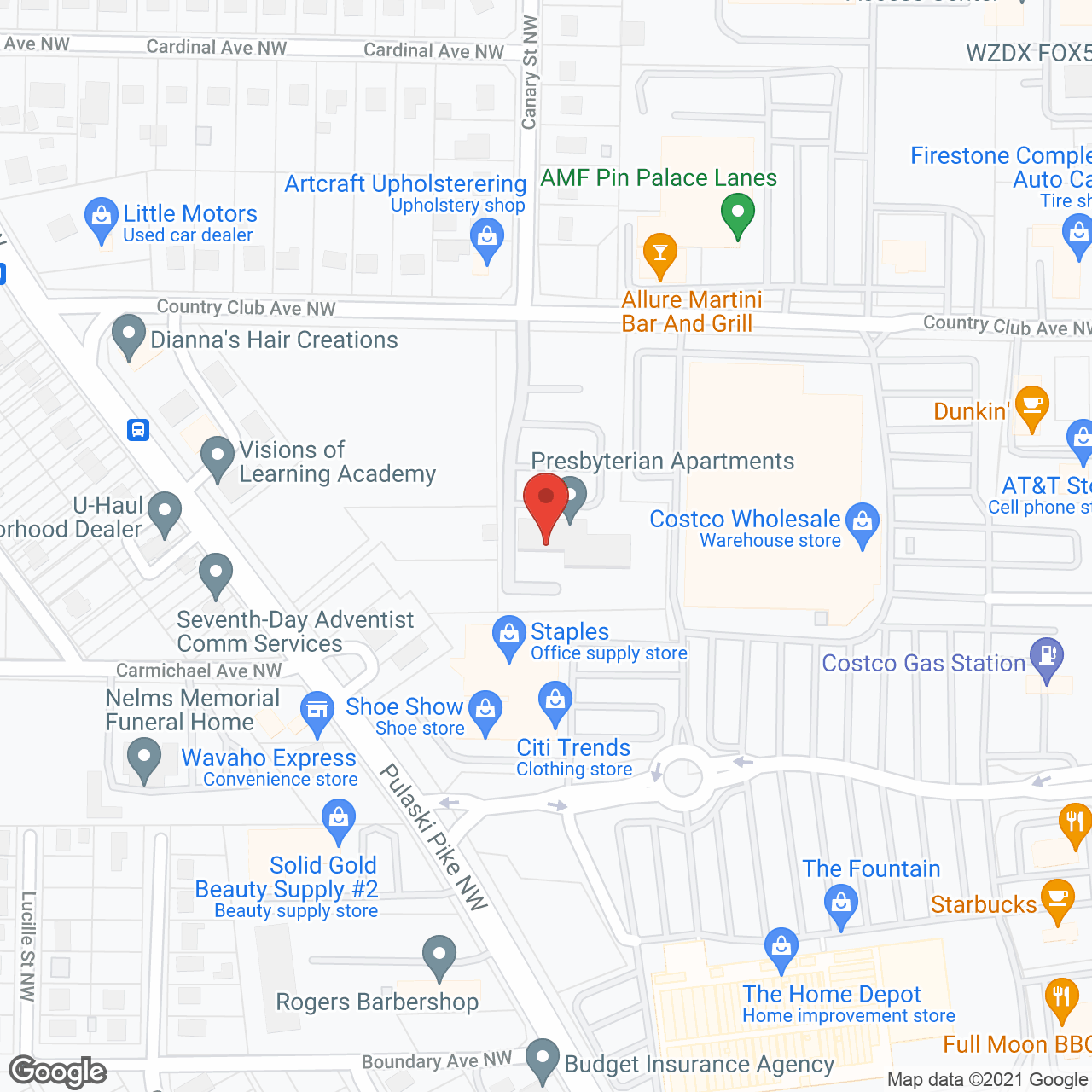 Presbyterian Apartments Inc in google map