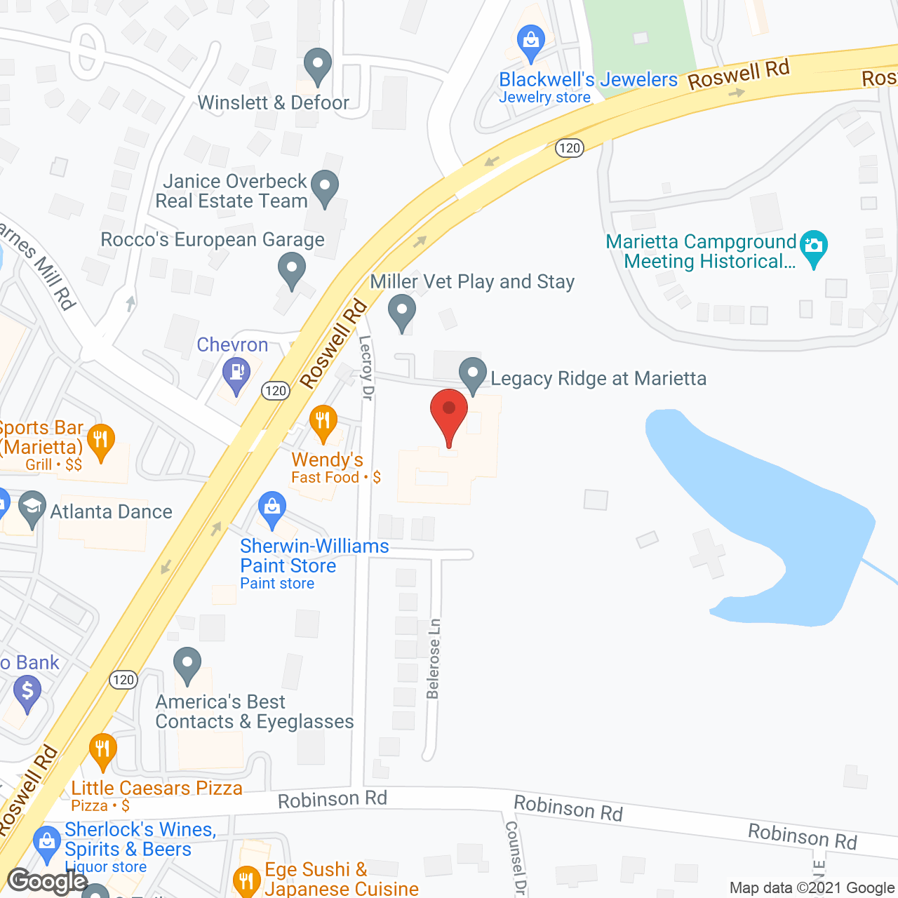 Legacy Ridge at Marietta in google map