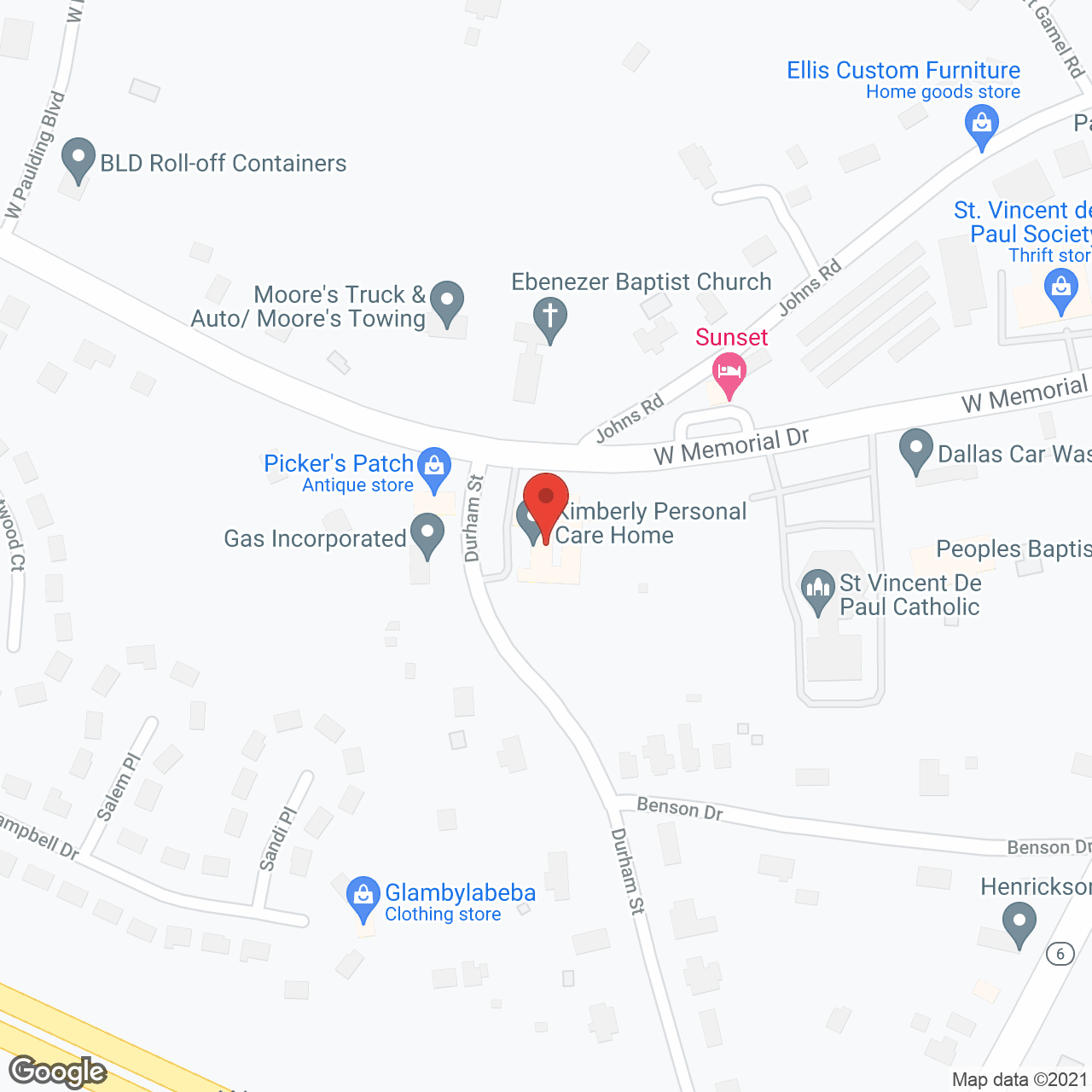 Kimberly Personal Care Home in google map