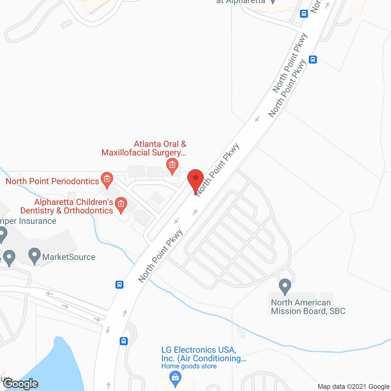 Legacy Ridge at Alpharetta in google map