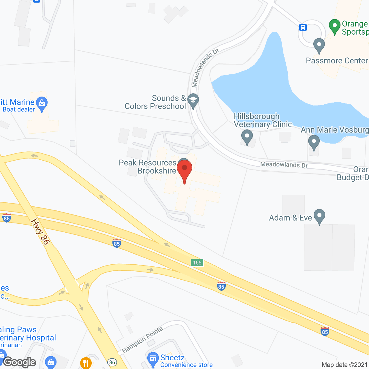 Brookshire Nursing Home in google map