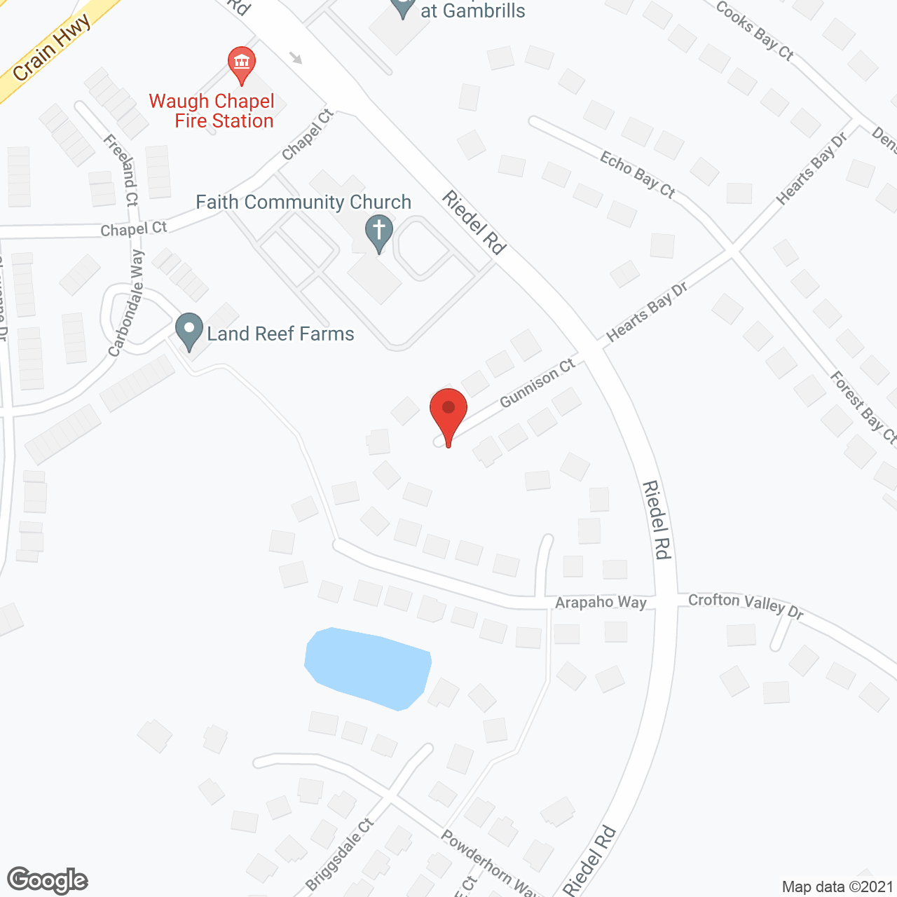 Regency Park Assisted Living Facility in google map