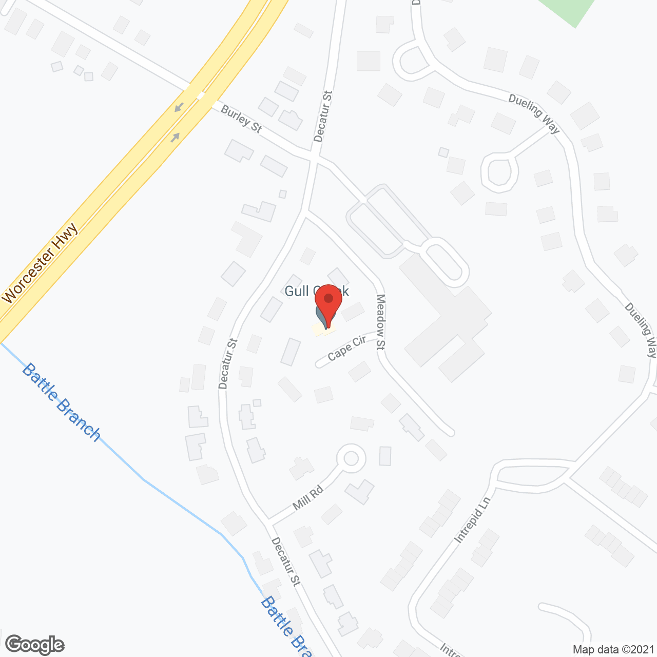 Gull Creek Senior Living Community in google map