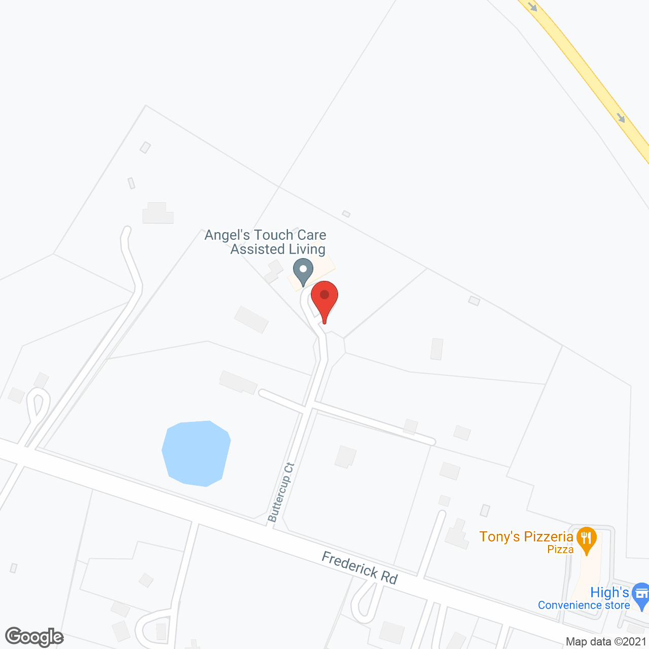 Angel's Touch Assisted Living in google map