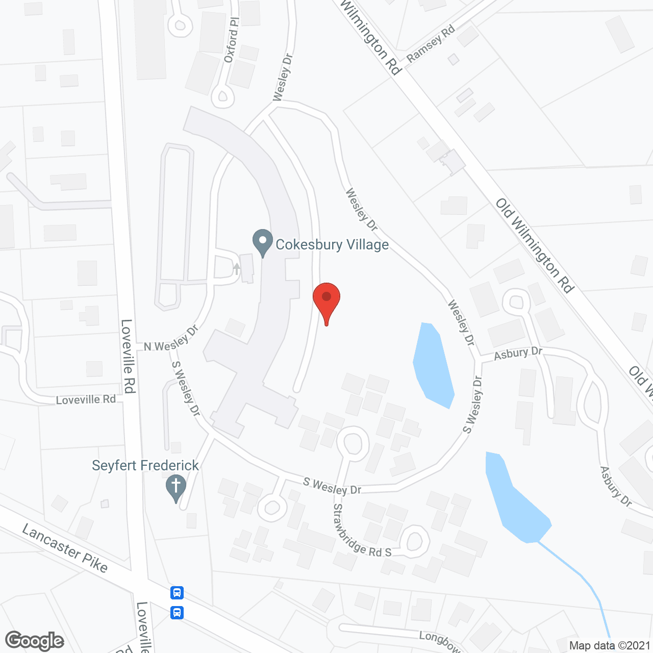 OakBridge Terrace at Cokesbury Village in google map