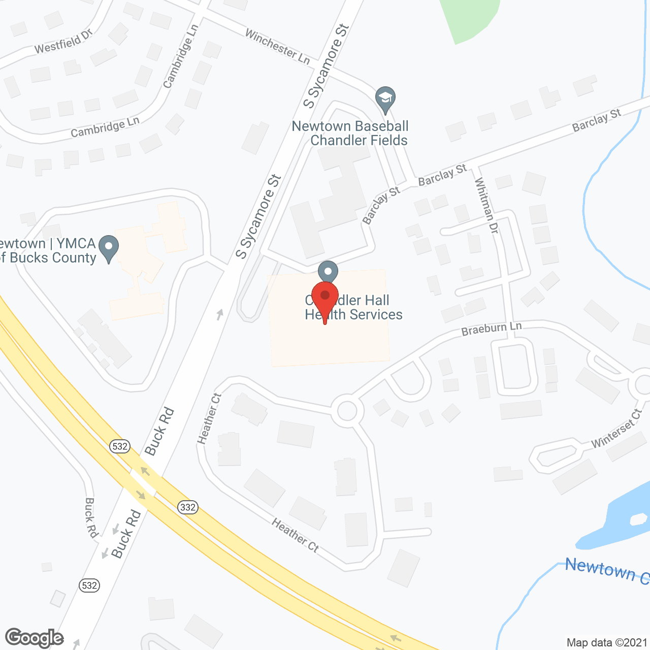 Chandler Hall Health Services,  Inc in google map