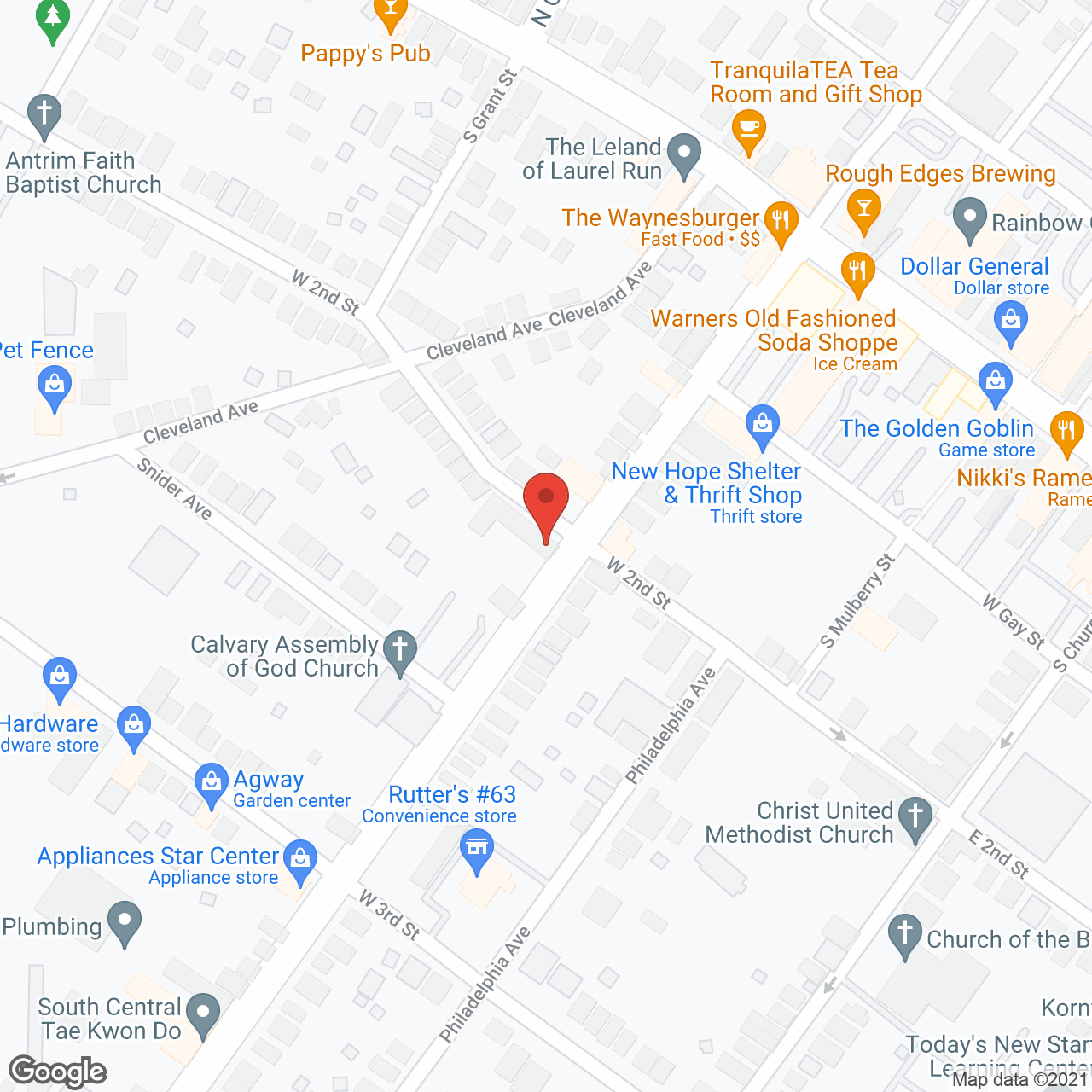 Hearthstone Retirement Home in google map